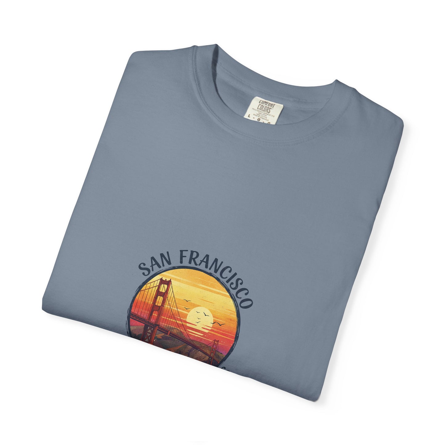 Golden Gate Views Unisex T-Shirt - Casual Summer Tee, San Francisco Souvenir, Travel Gift