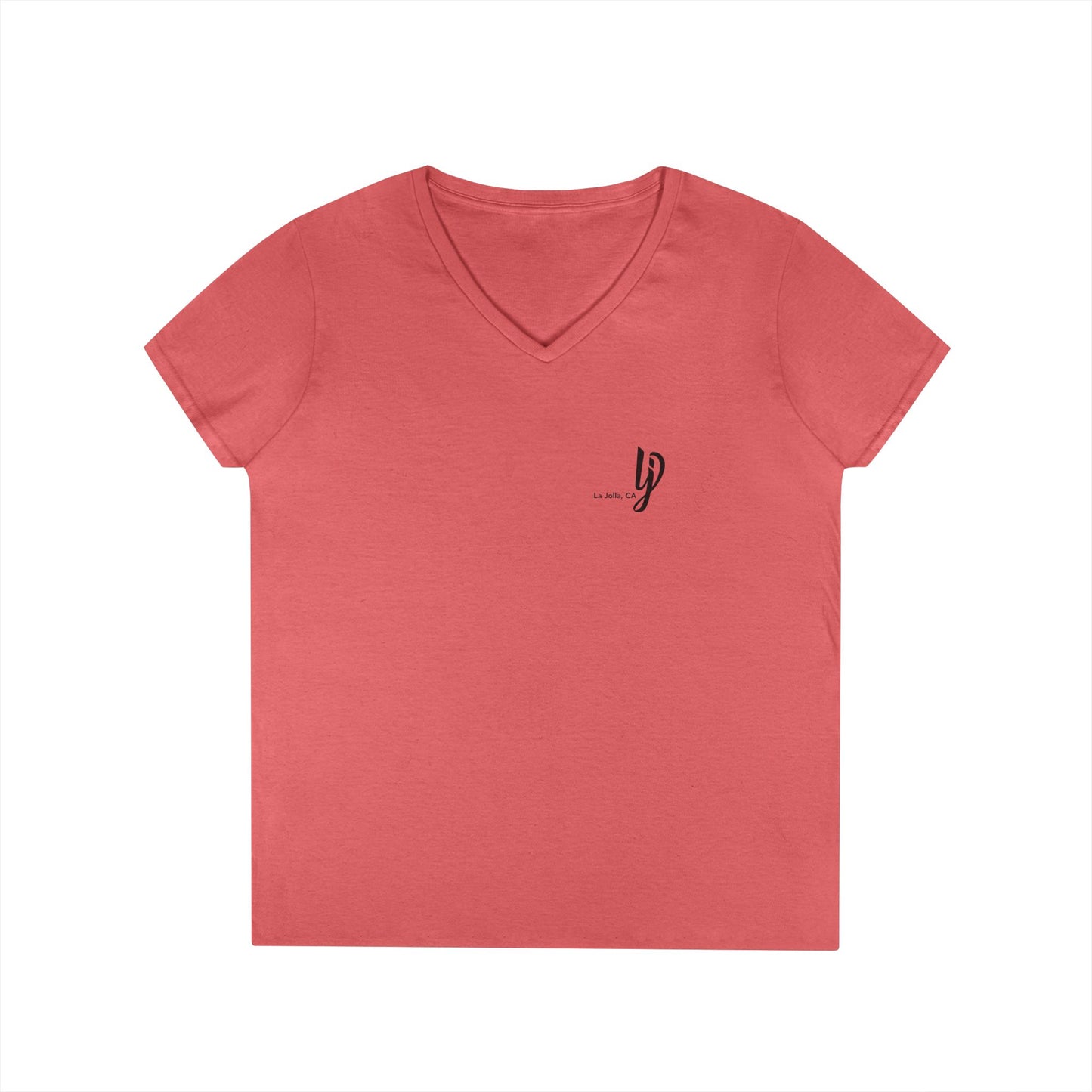 LJ San Diego California v neck tshirts