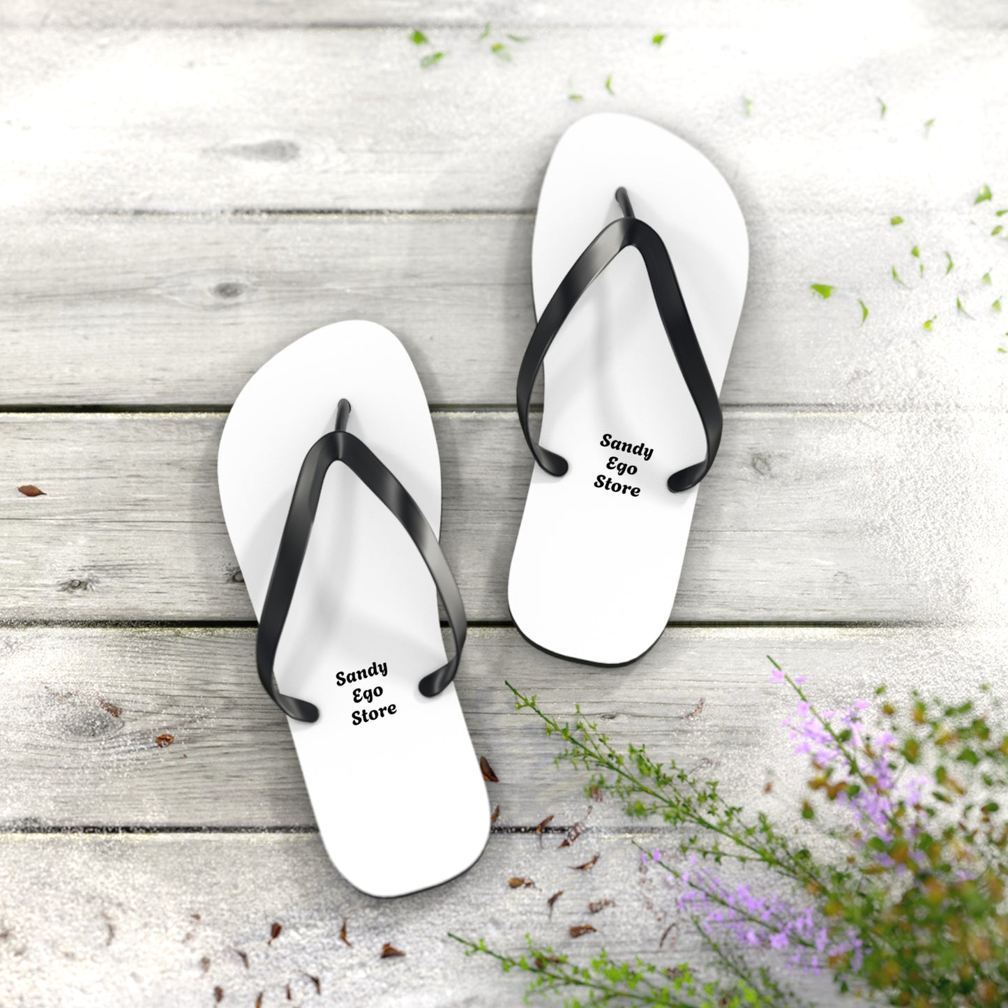 Custom Flip Flops - Personalized Summer Sandals, Beach Footwear, Vacation Essentials, Summer Gift, Unique Custom Footwear