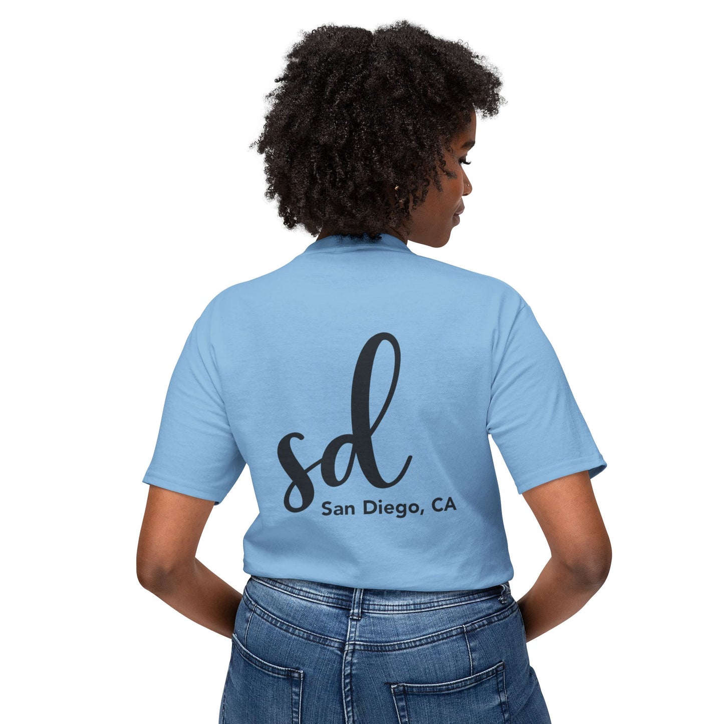 SD San Diego CA t shirt