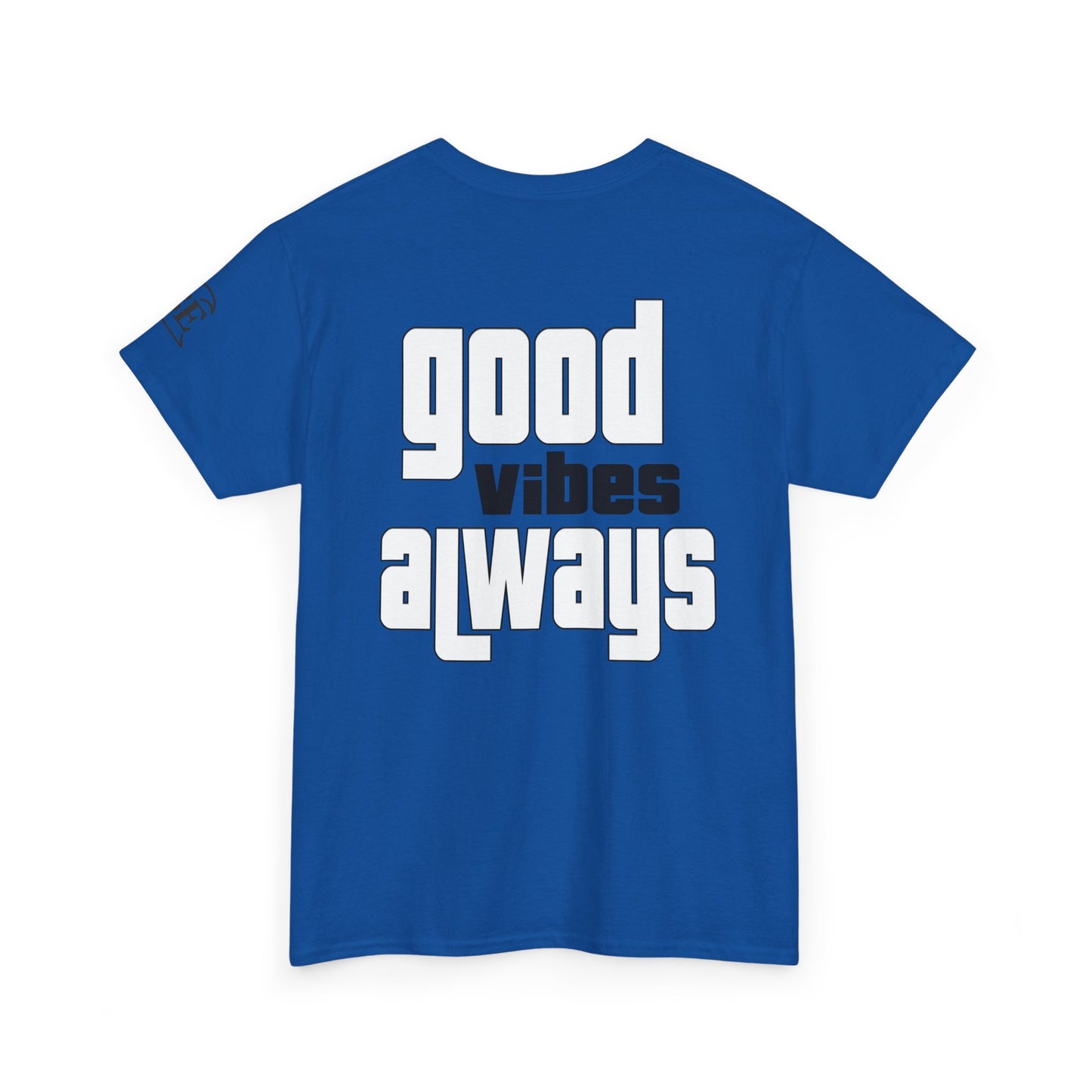 Good Vibes Unisex Heavy Cotton Tee, Casual T-Shirt, Graphic Tee