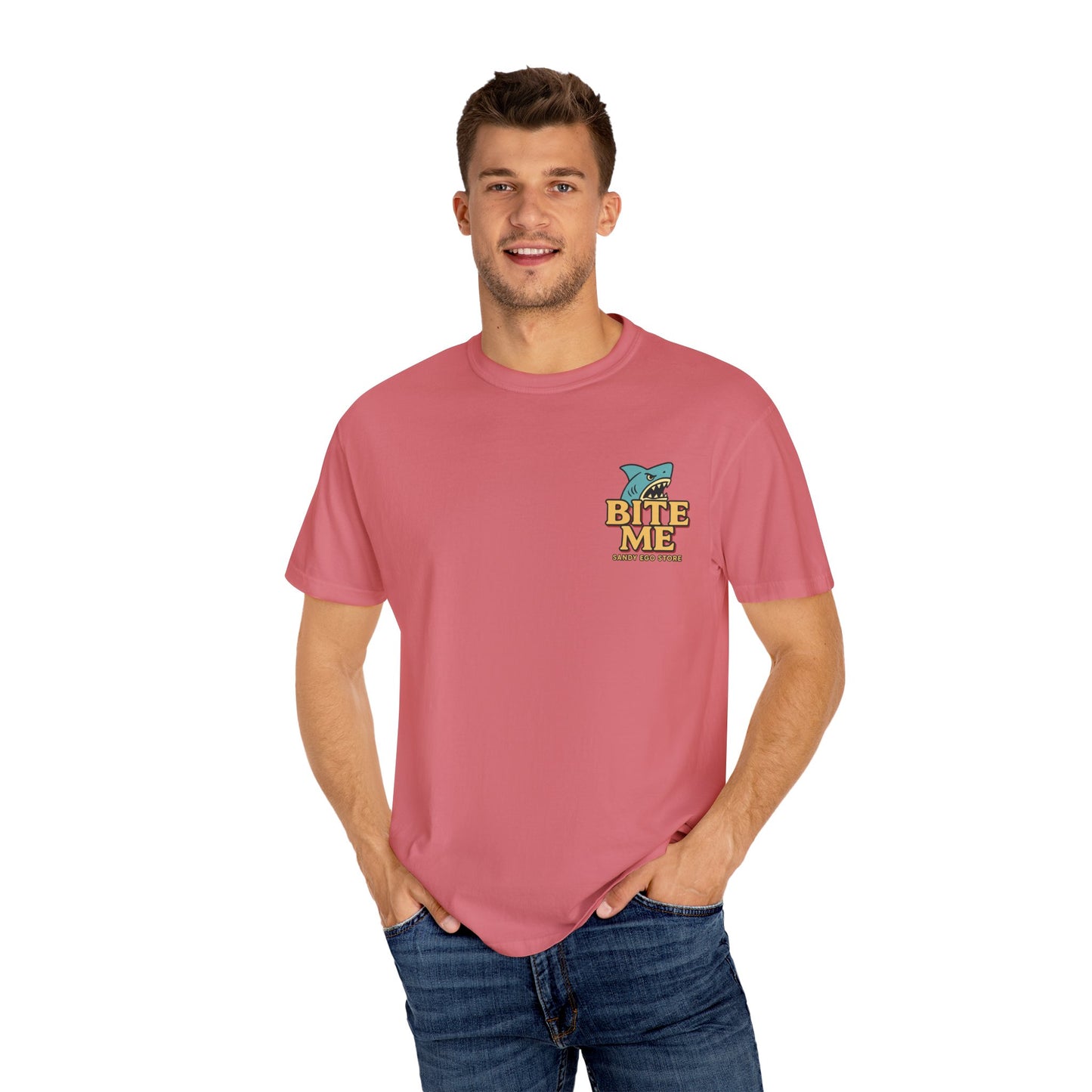 Bite me Charming Shark Graphic Tee