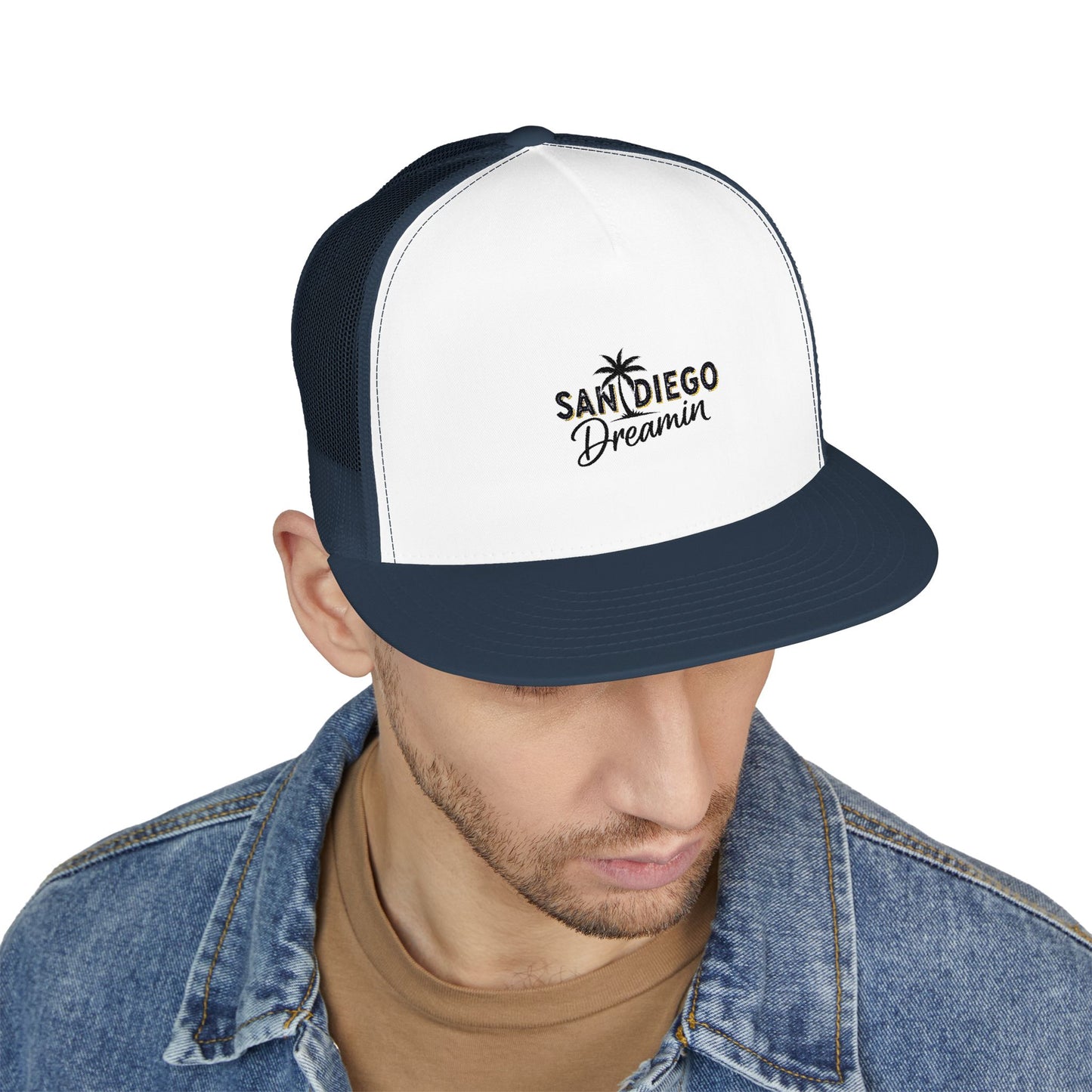 San Diego Dreamin' 5 Panel Trucker Cap