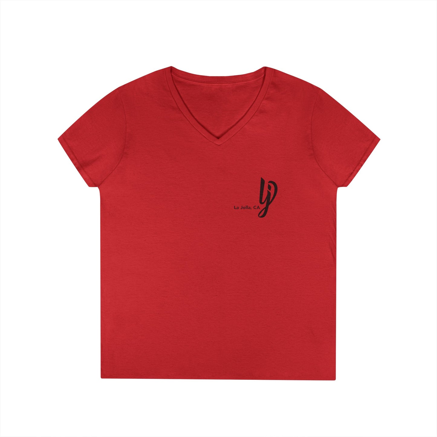 lj San Diego California v neck tshirts