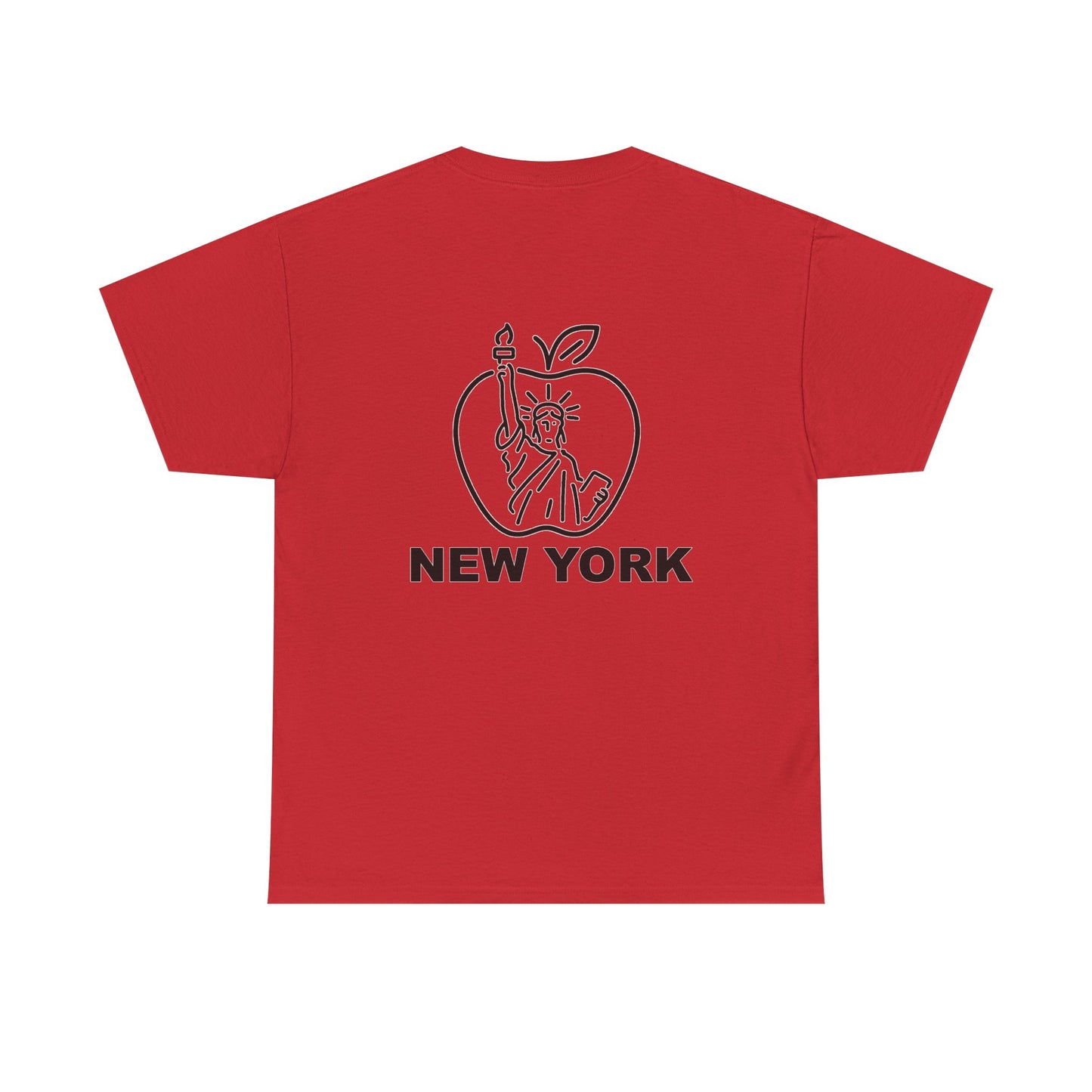 New York City Unisex Heavy Cotton Tee, Retro Graphic Tee, Gift for New Yorkers, Vacation Souvenir, NYC Apparel, Travel T-Shirt