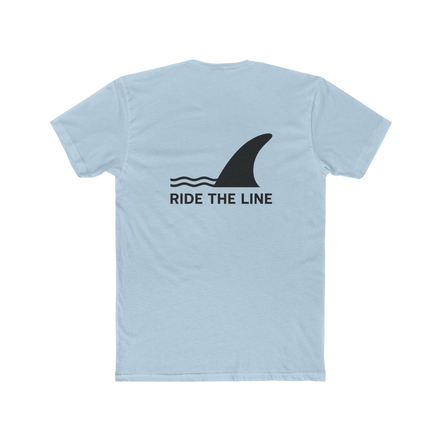 Ride the Line - Surf Vibe Tee, Beach Wear, Gift for Surfers, Summer T-Shirt, Casual Style