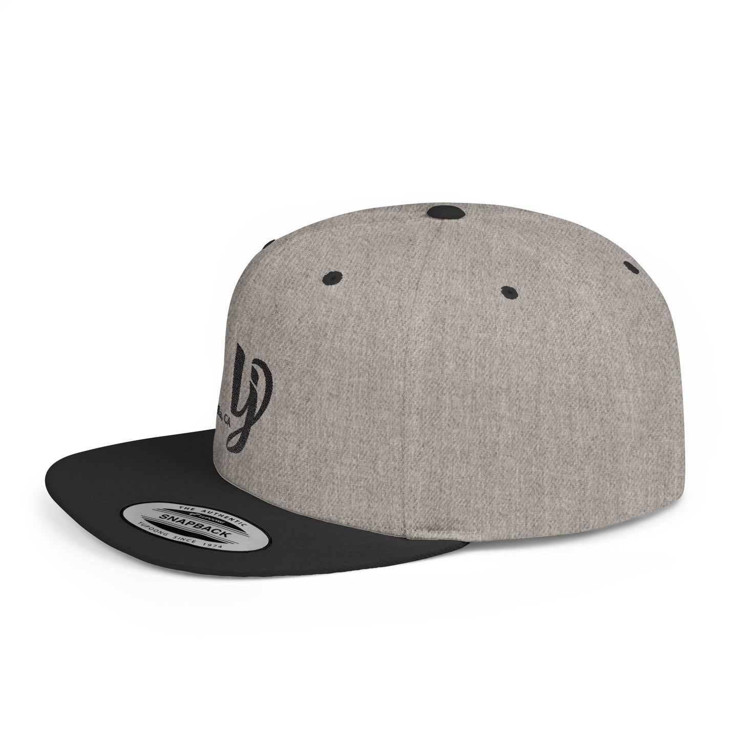 LJ san diego ca Stylish Flat Bill Snapback Cap,