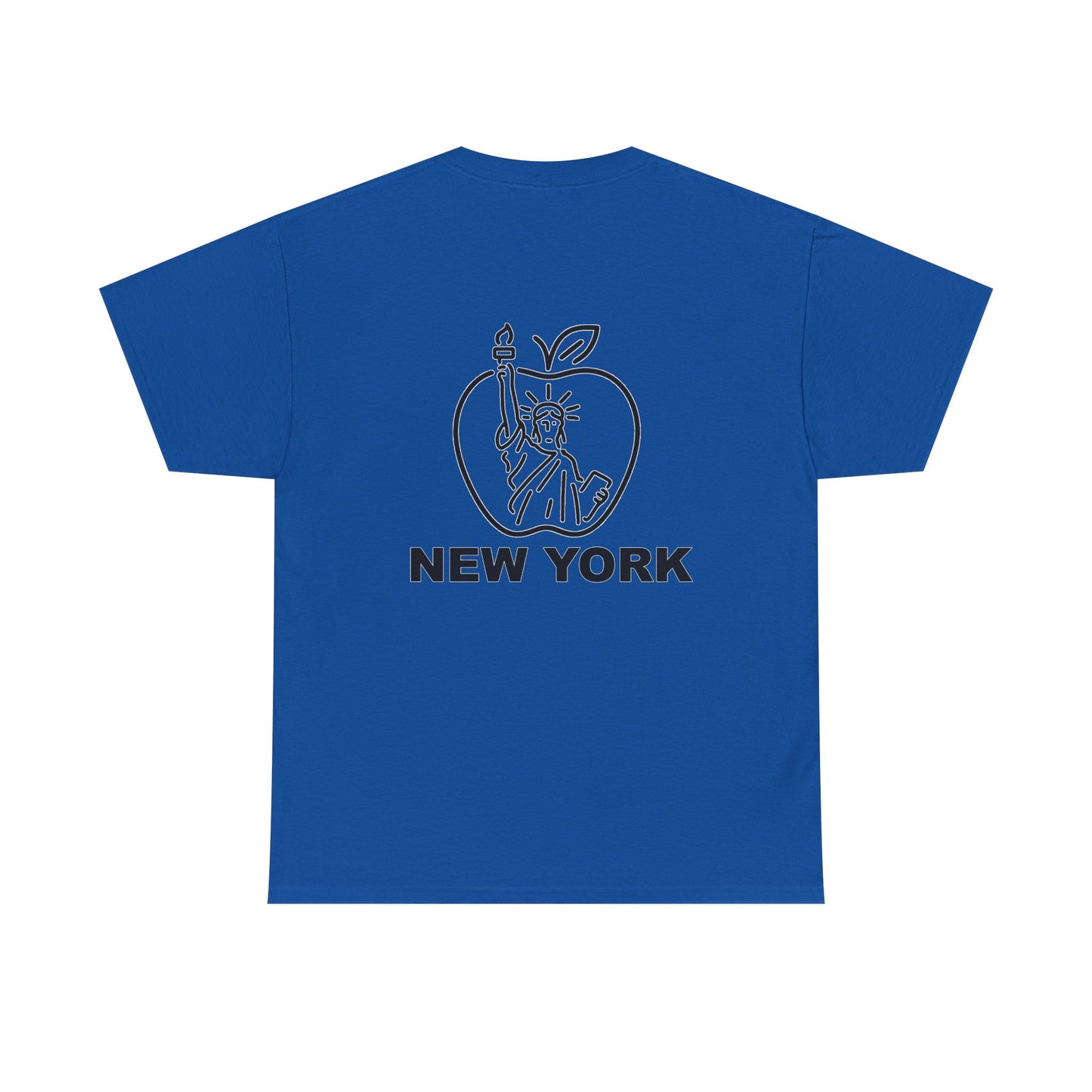 New York City Unisex Heavy Cotton Tee, Retro Graphic Tee, Gift for New Yorkers, Vacation Souvenir, NYC Apparel, Travel T-Shirt