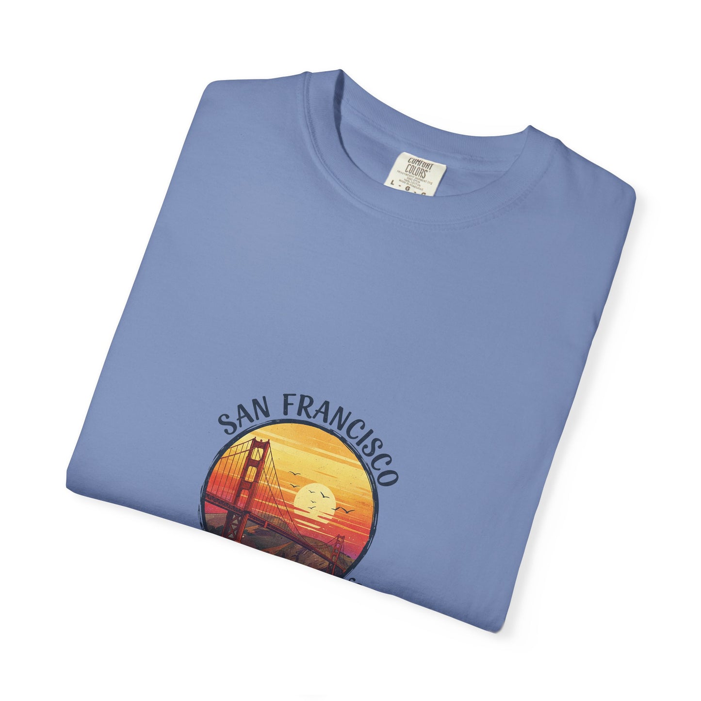 Golden Gate Views Unisex T-Shirt - Casual Summer Tee, San Francisco Souvenir, Travel Gift