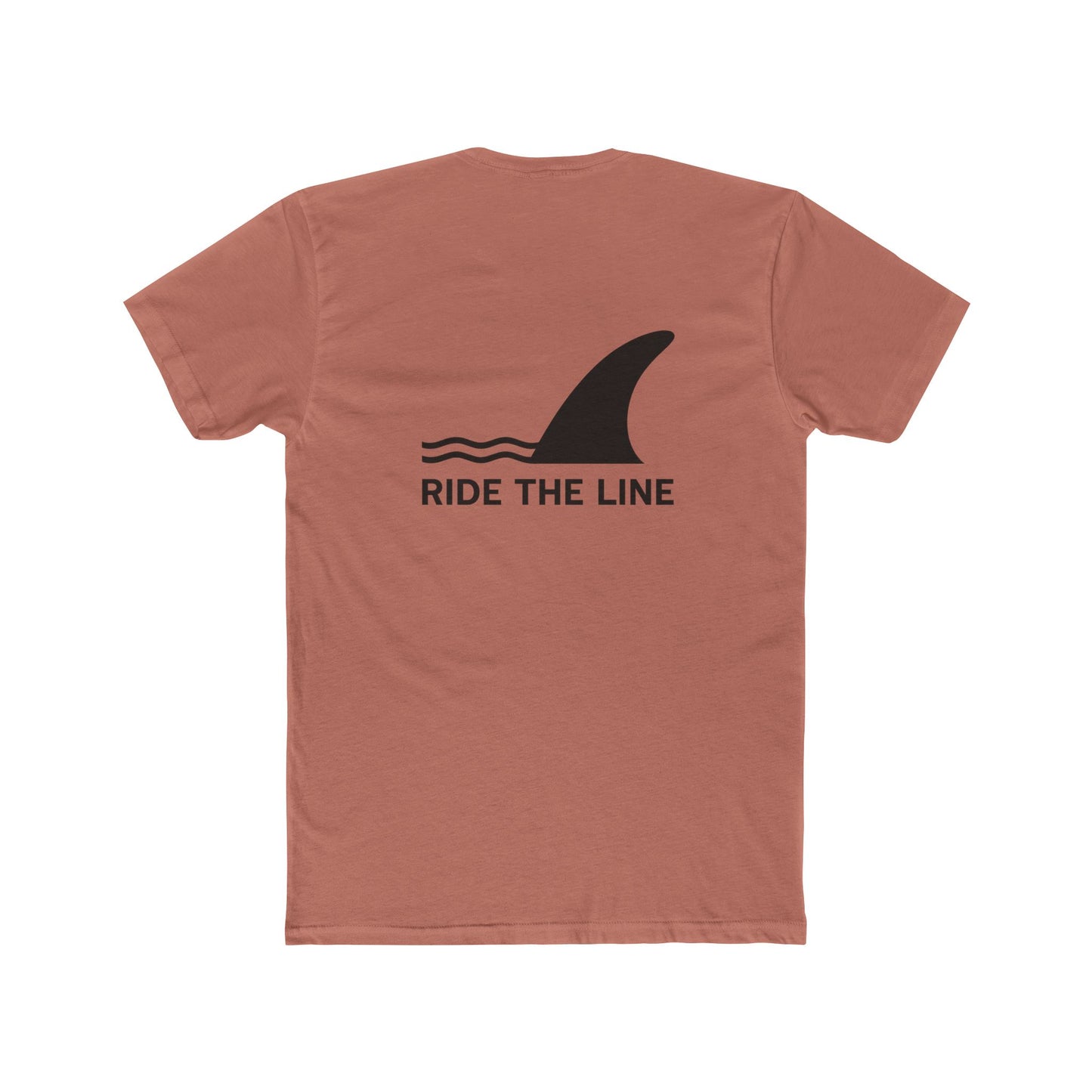 Ride the Line - Surf Vibe Tee, Beach Wear, Gift for Surfers, Summer T-Shirt, Casual Style