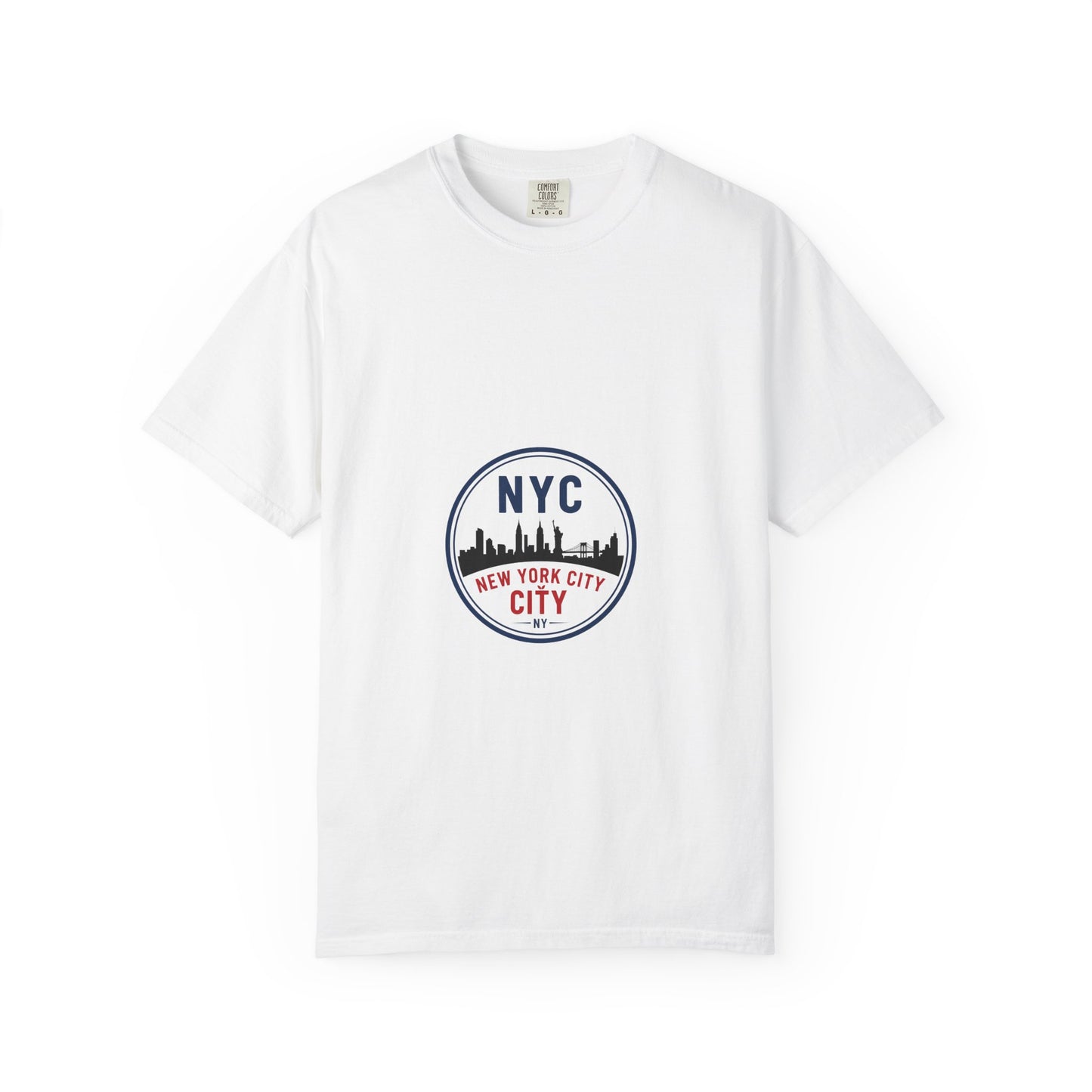 NYC Garment-Dyed T-Shirt - Urban Fashion and Travel Souvenir