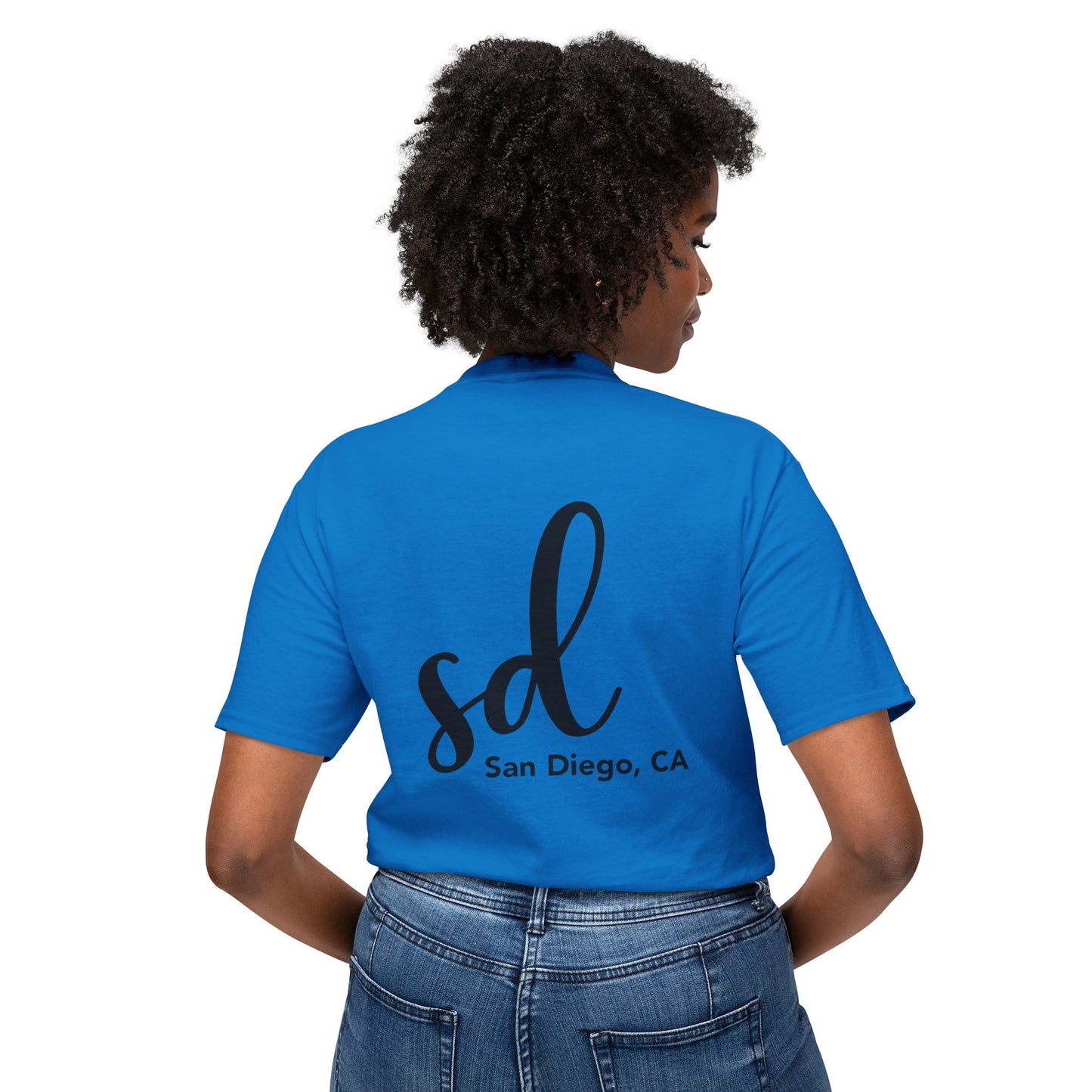 SD San Diego CA t shirt