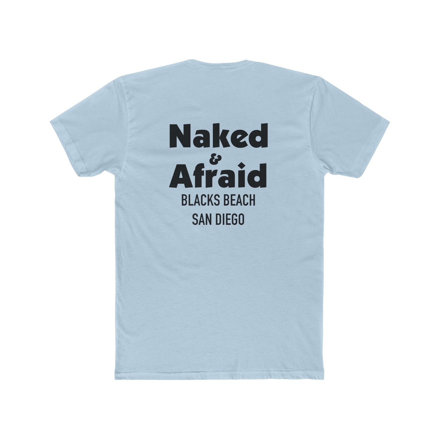 NAKED AND AFRAID BLACKS BEAACH Unisex Graphic Tee, Perfect for Beach Lovers, Summer Fun