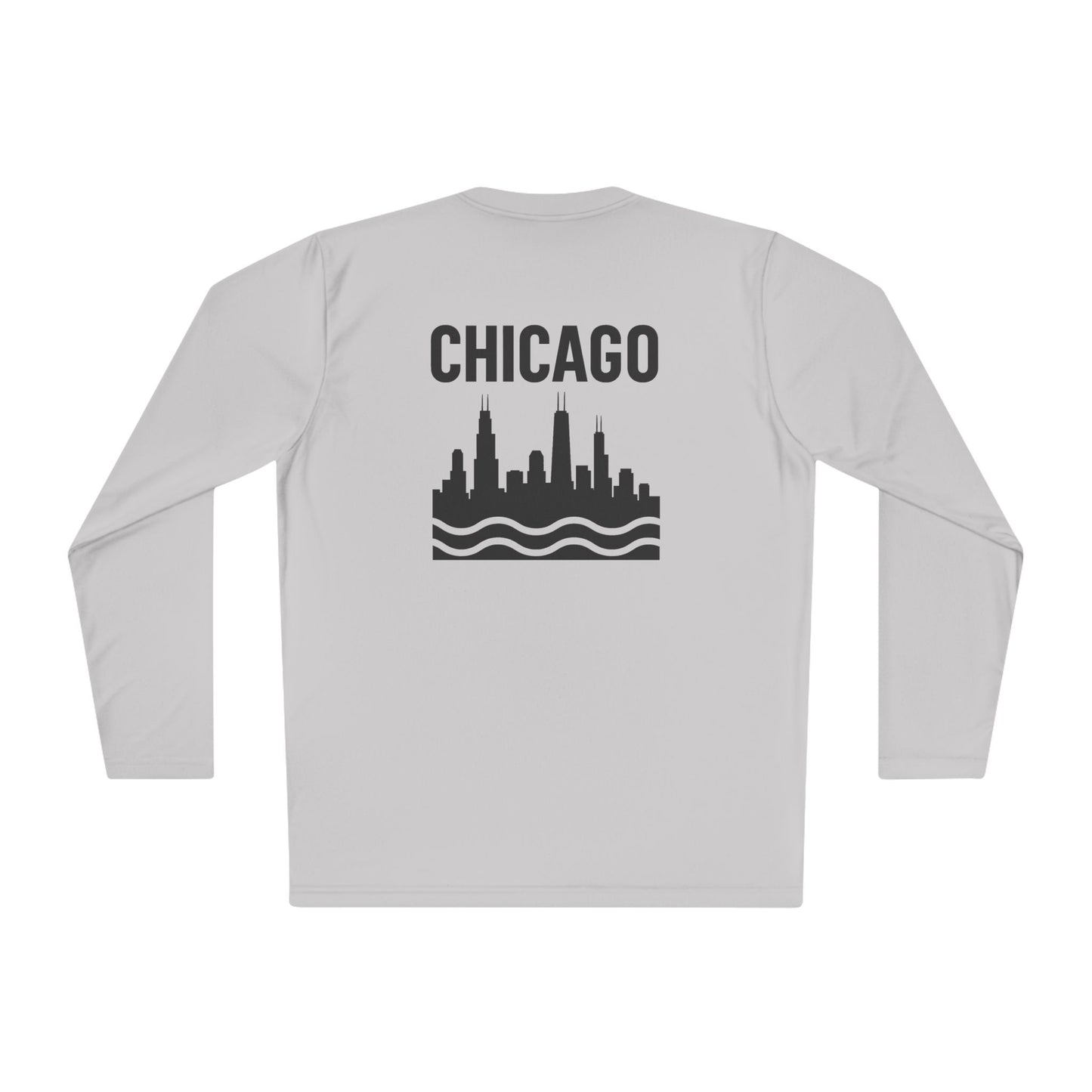 Chicago Skyline Long Sleeve Tee - Urban Style Souvenir Gift