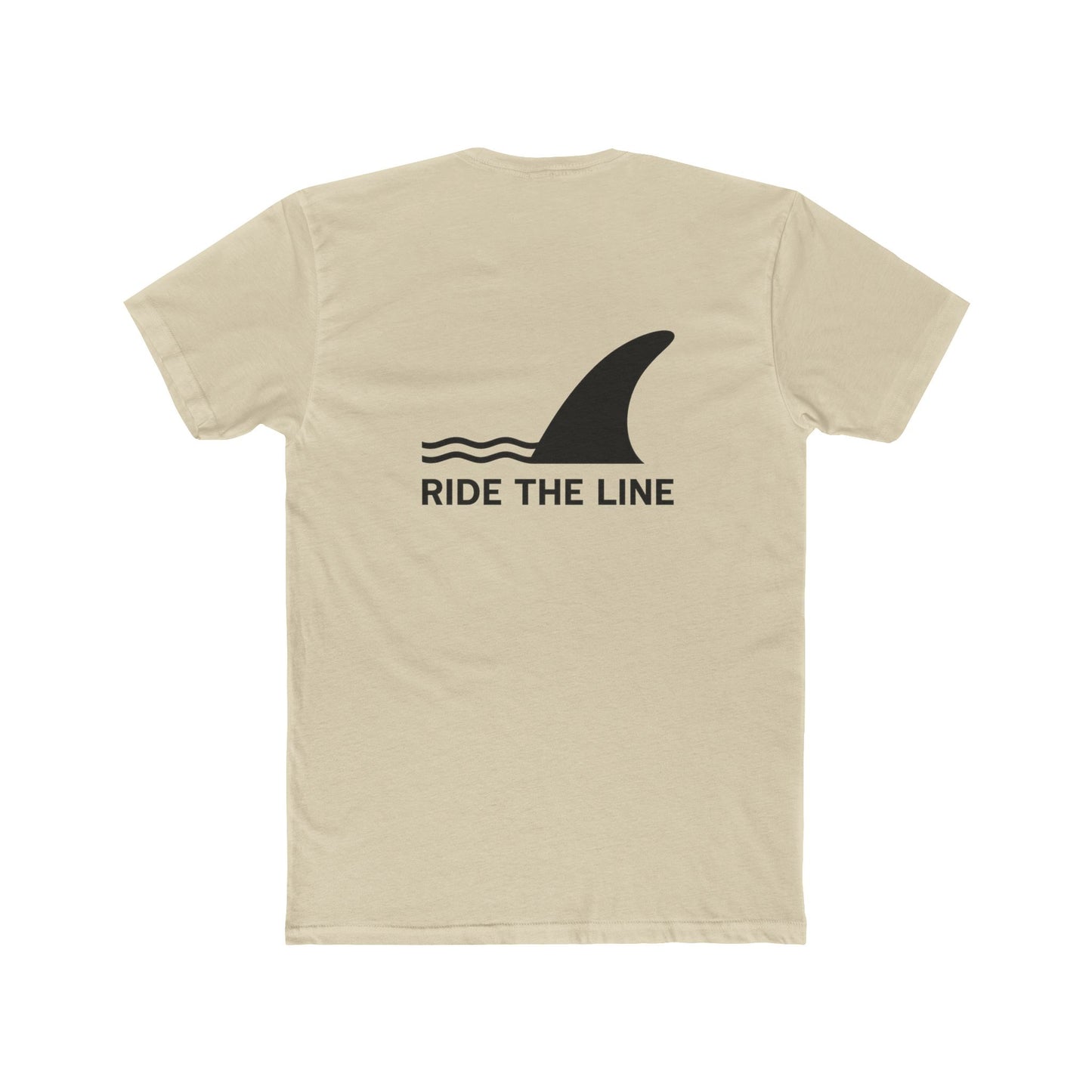 Ride the Line - Surf Vibe Tee, Beach Wear, Gift for Surfers, Summer T-Shirt, Casual Style