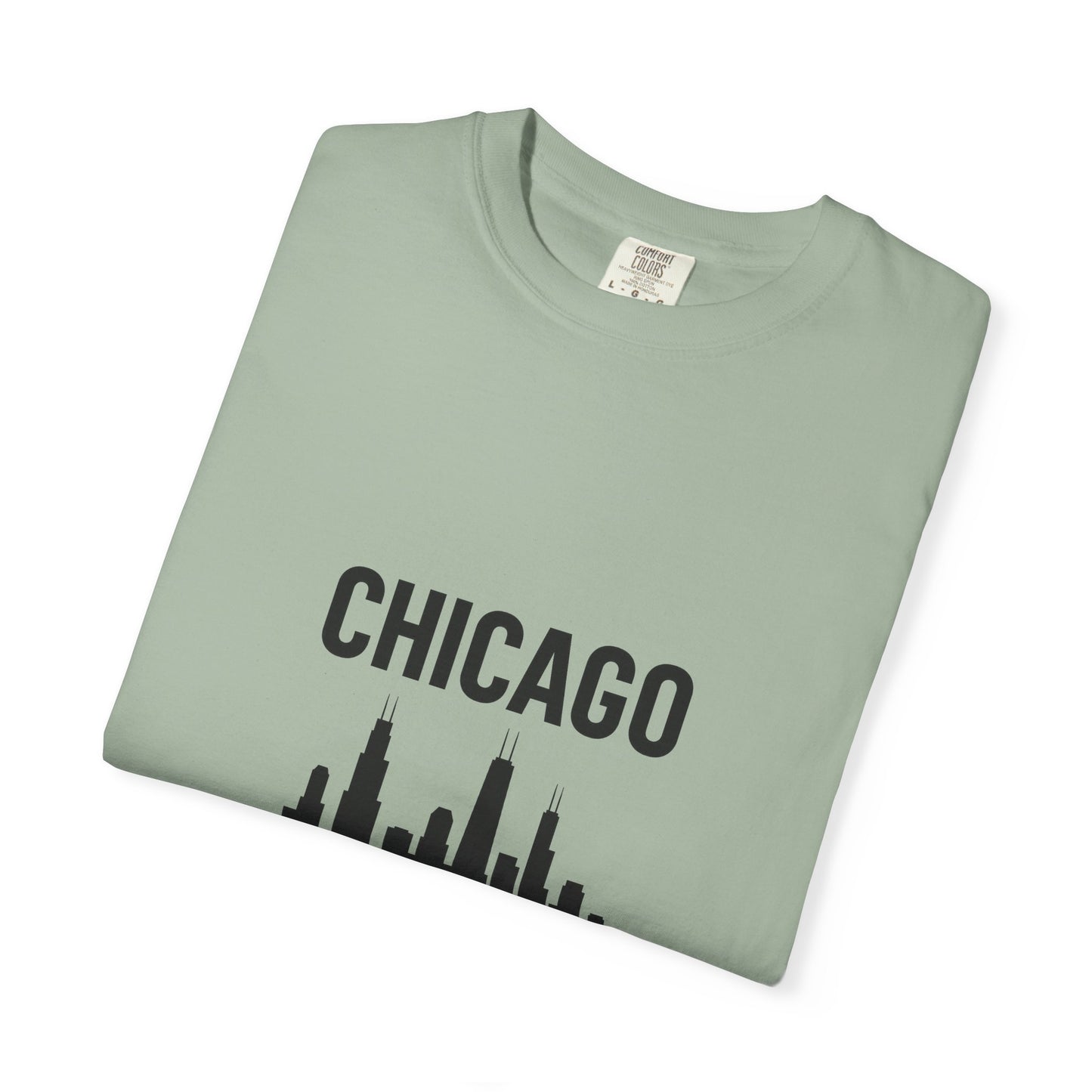 Chicago Skyline Unisex T-Shirt | Casual Citywear, Gift for Chicago Lovers, Travel Souvenir