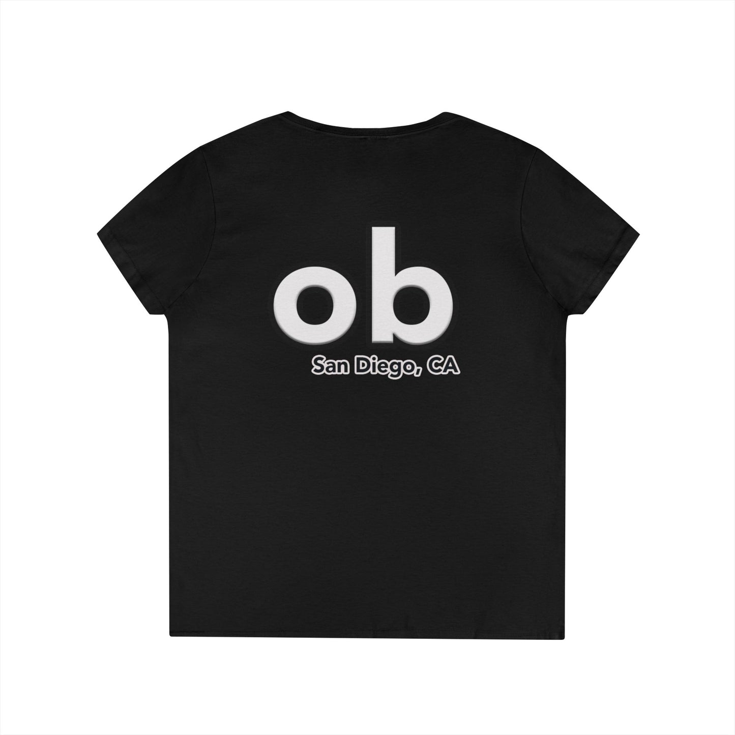 OB San Diego California v neck tshirts