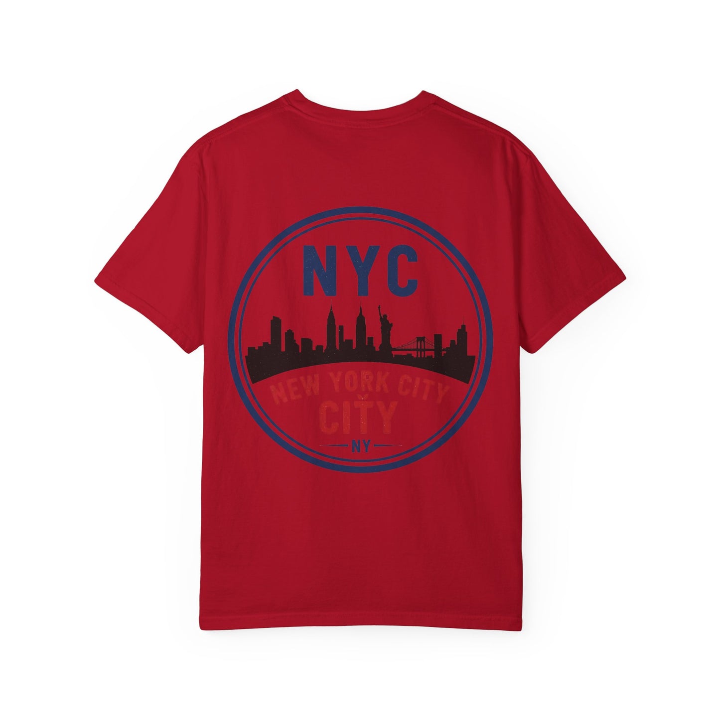 NYC Garment-Dyed T-Shirt - Urban Fashion and Travel Souvenir