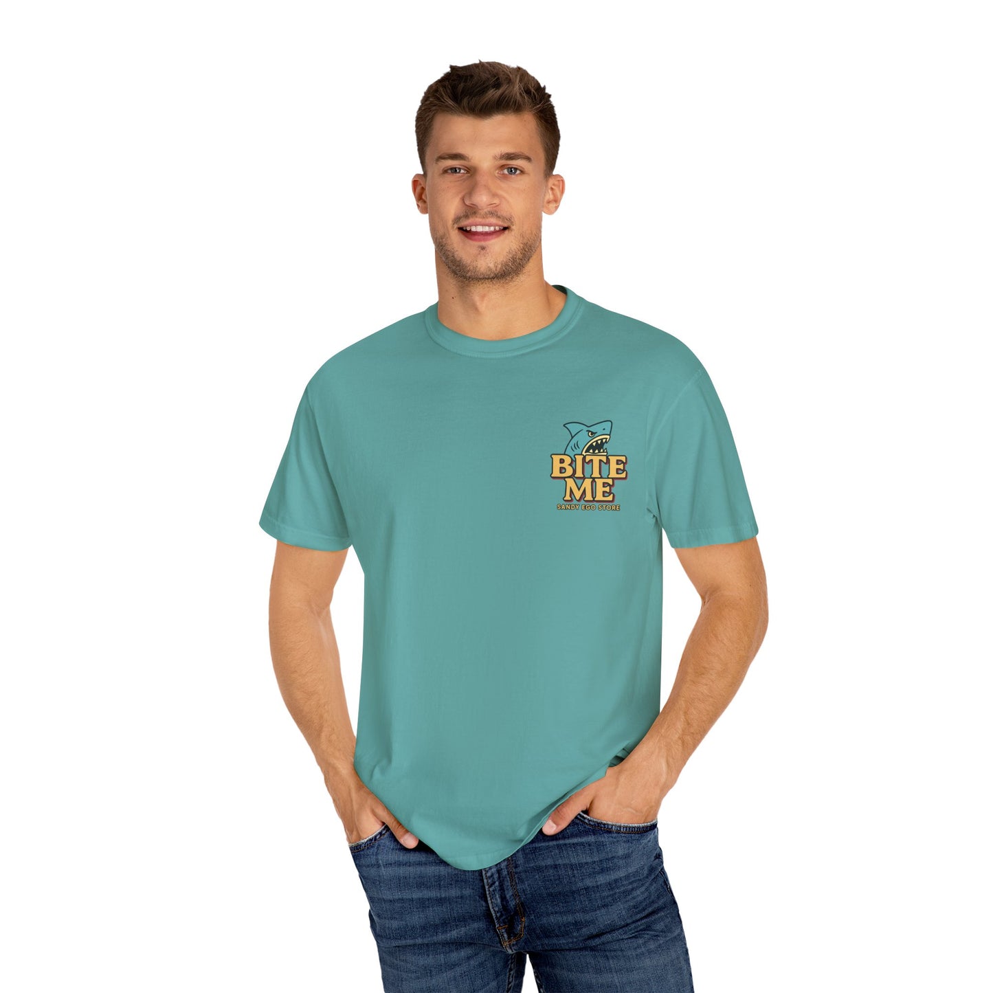 Bite me Charming Shark Graphic Tee