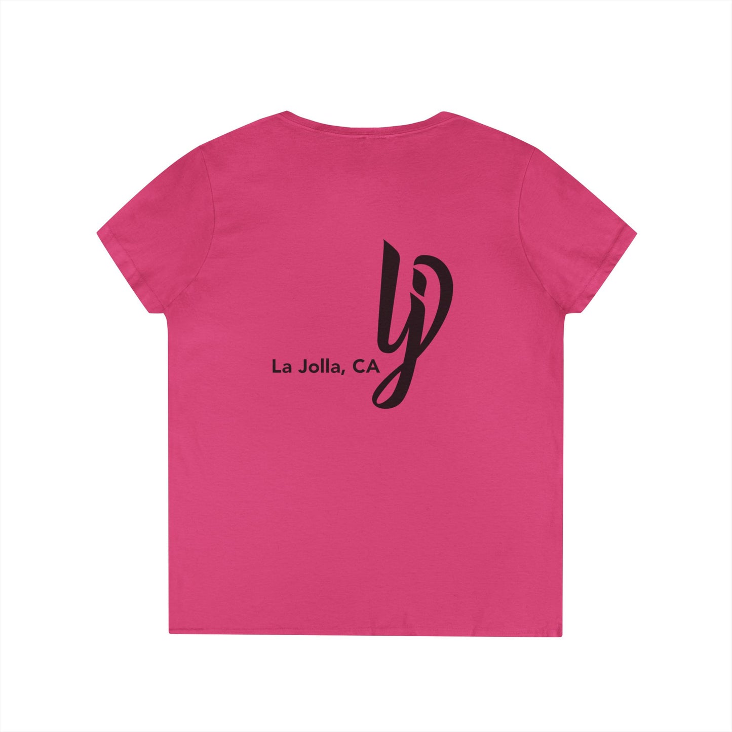 LJ San Diego California v neck tshirts