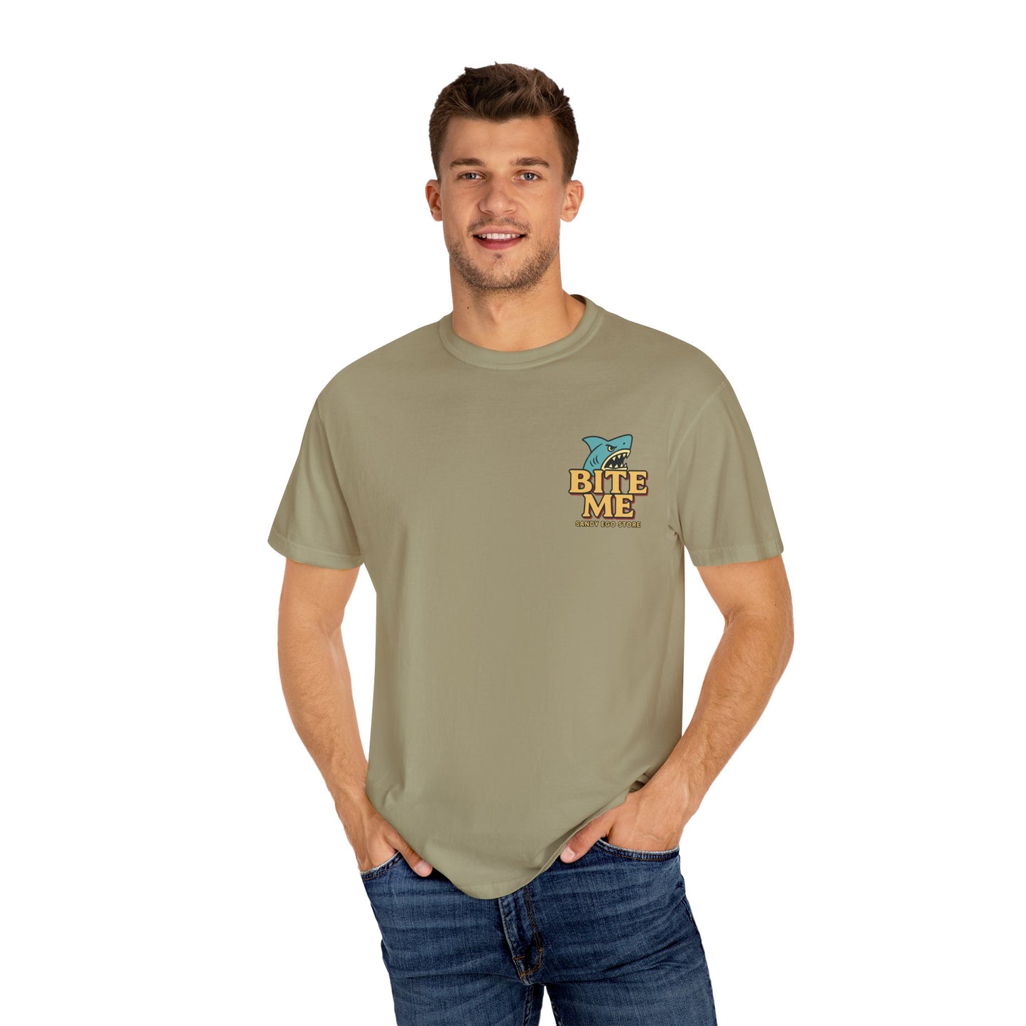Bite me Charming Shark Graphic Tee
