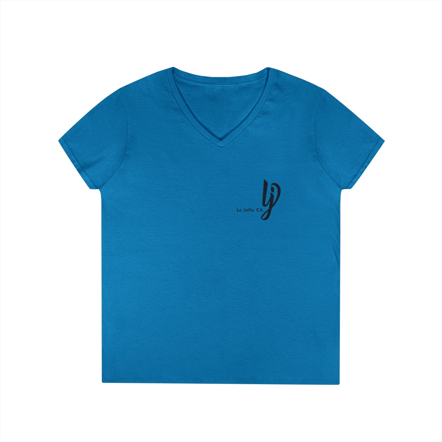 lj San Diego California v neck tshirts