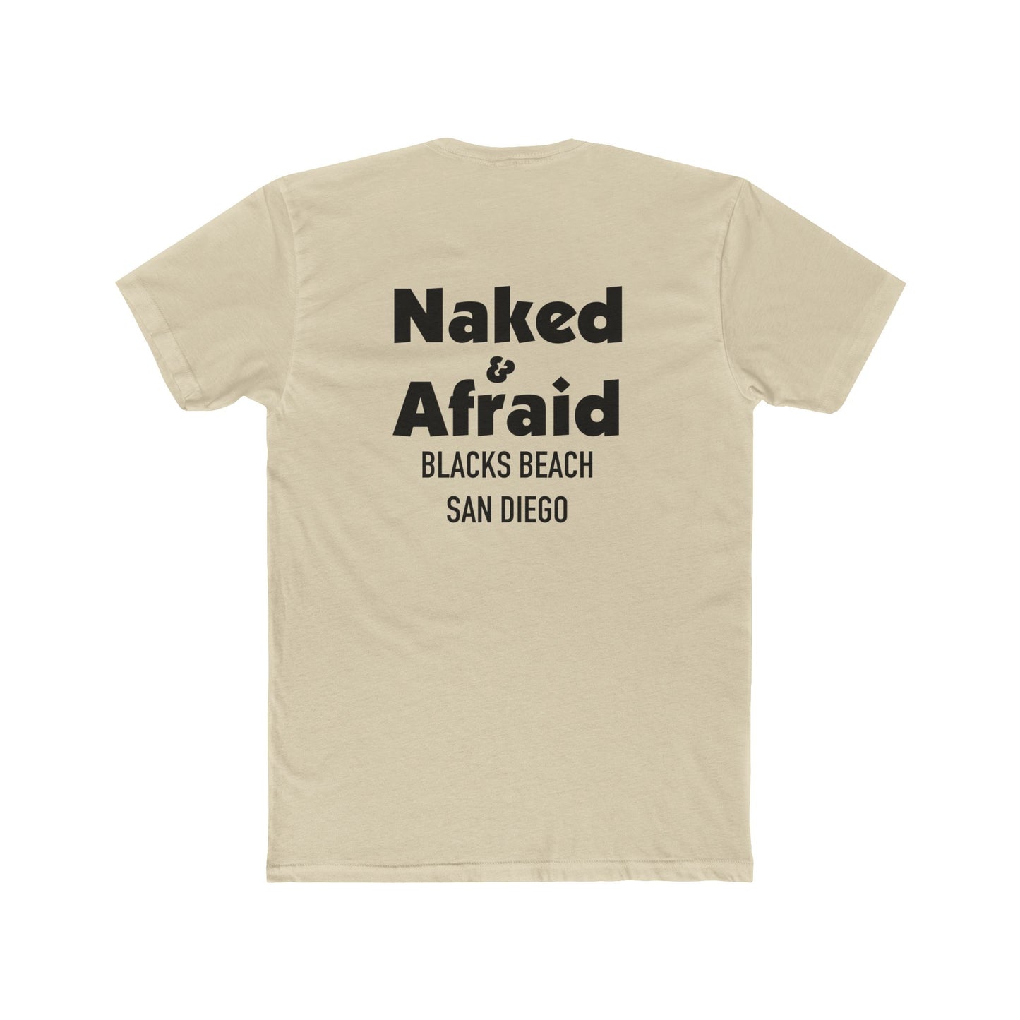 NAKED AND AFRAID BLACKS BEAACH Unisex Graphic Tee, Perfect for Beach Lovers, Summer Fun