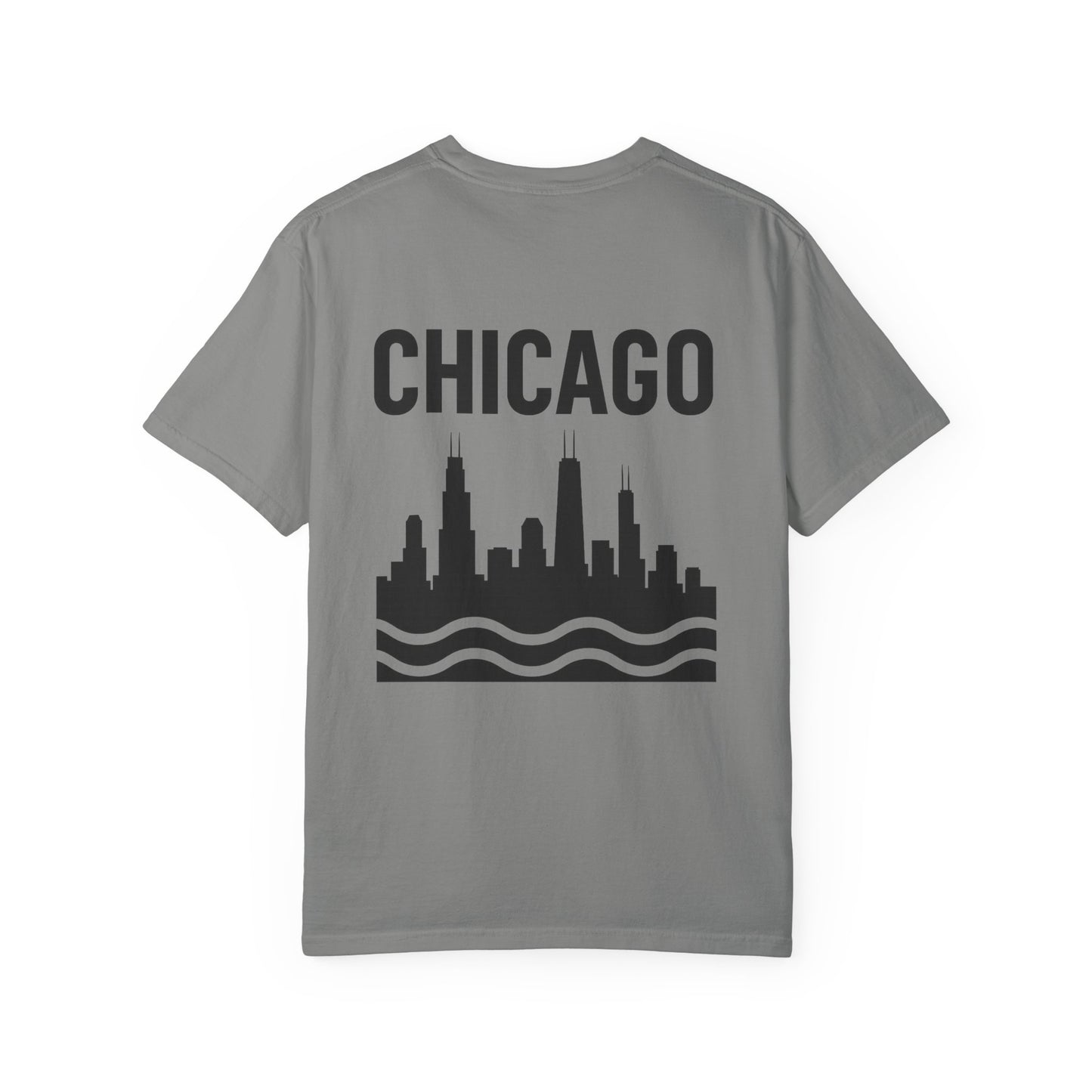 Chicago Skyline Unisex T-Shirt | Casual Citywear, Gift for Chicago Lovers, Travel Souvenir