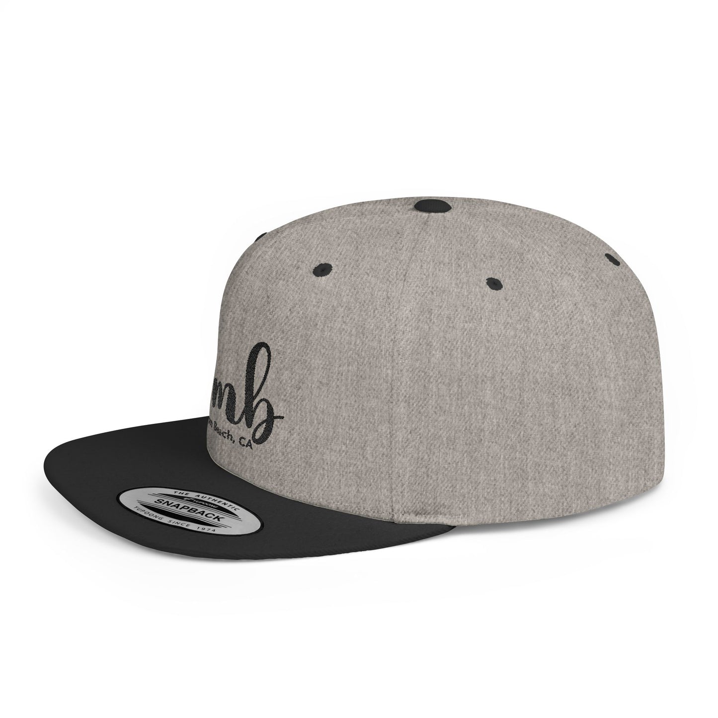 MB san diego ca Stylish Flat Bill Snapback Cap,