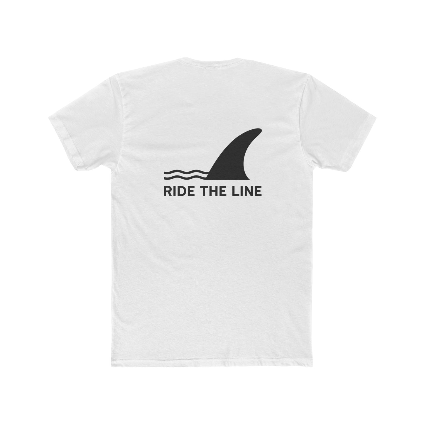 Ride the Line - Surf Vibe Tee, Beach Wear, Gift for Surfers, Summer T-Shirt, Casual Style