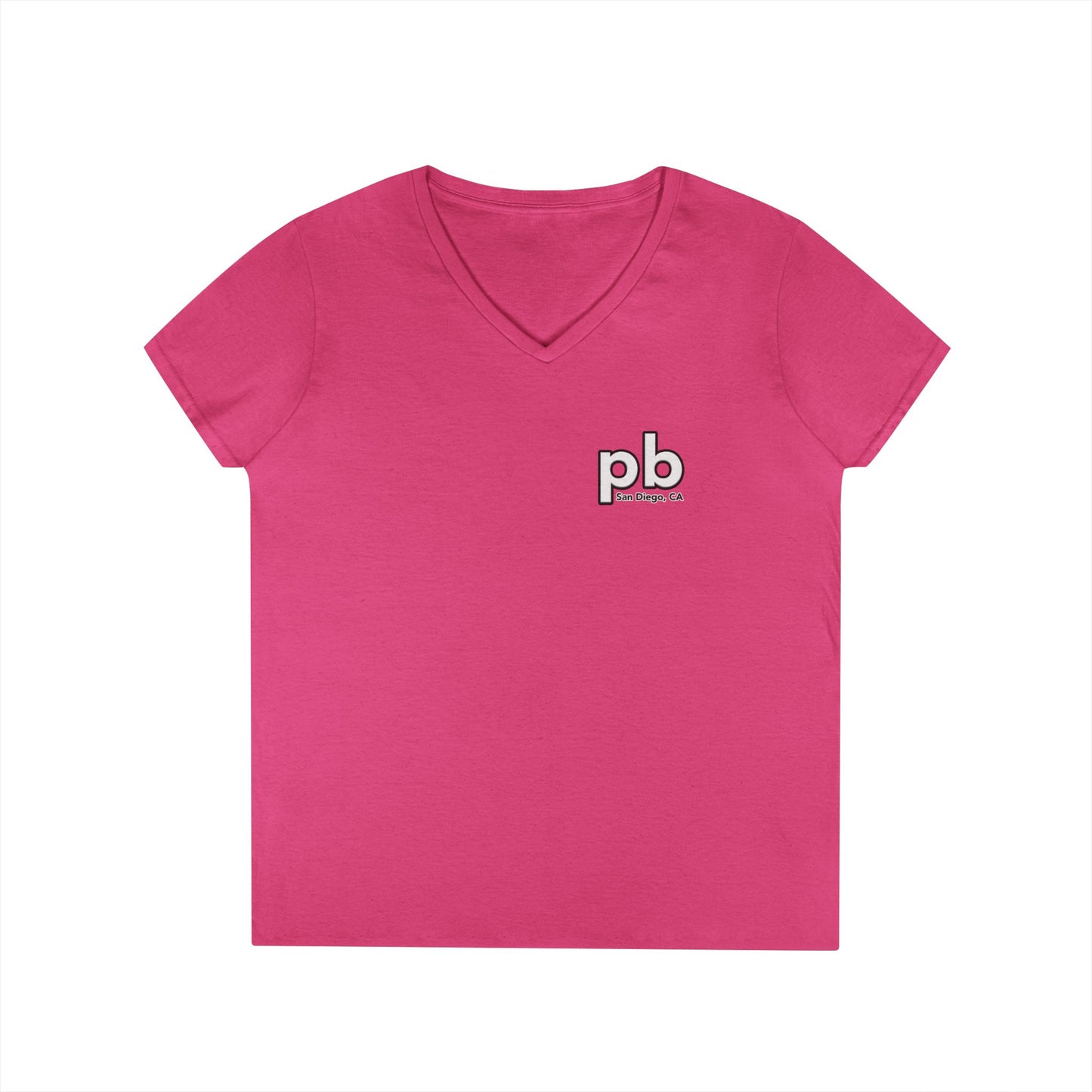 PB San Diego California v neck tshirts