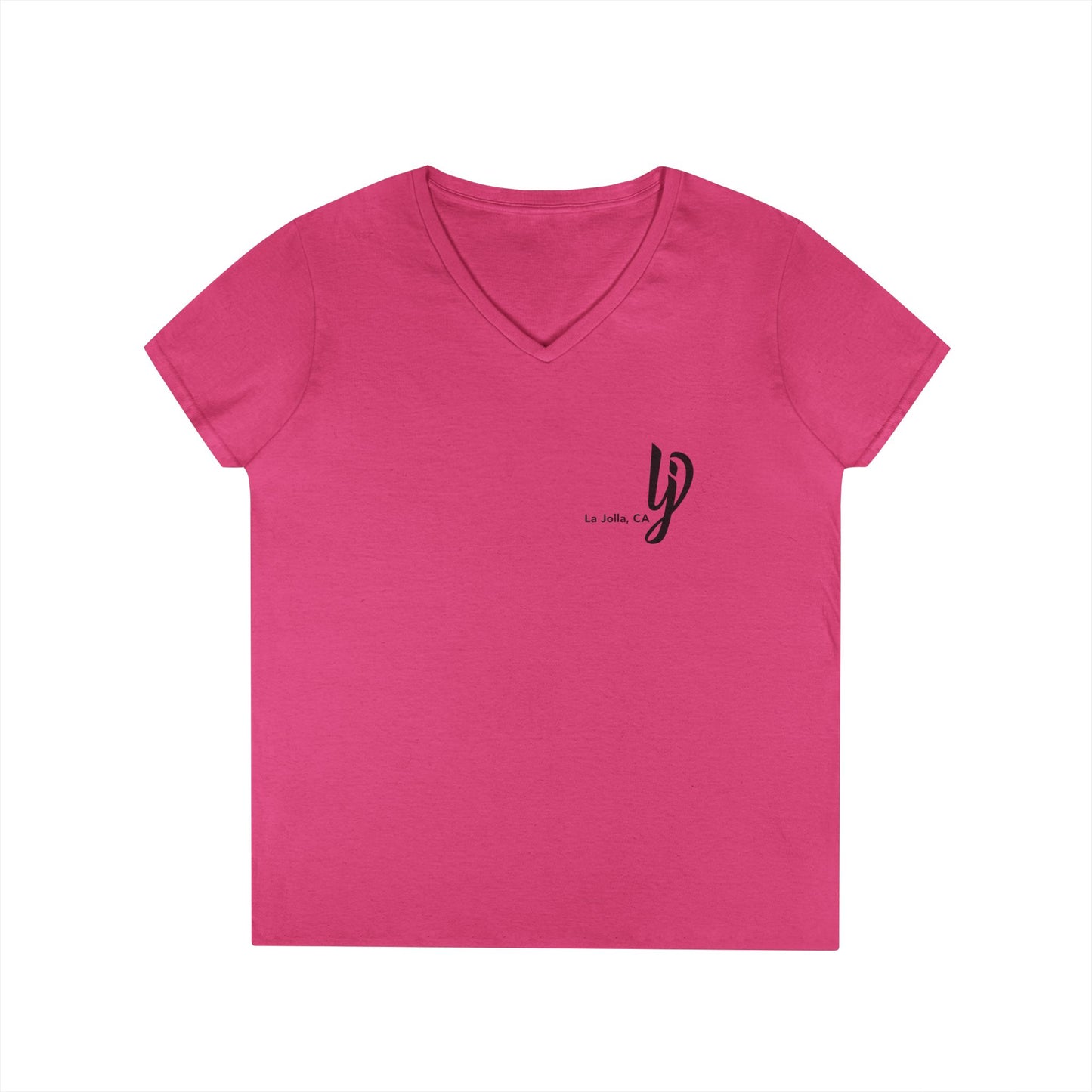 lj San Diego California v neck tshirts