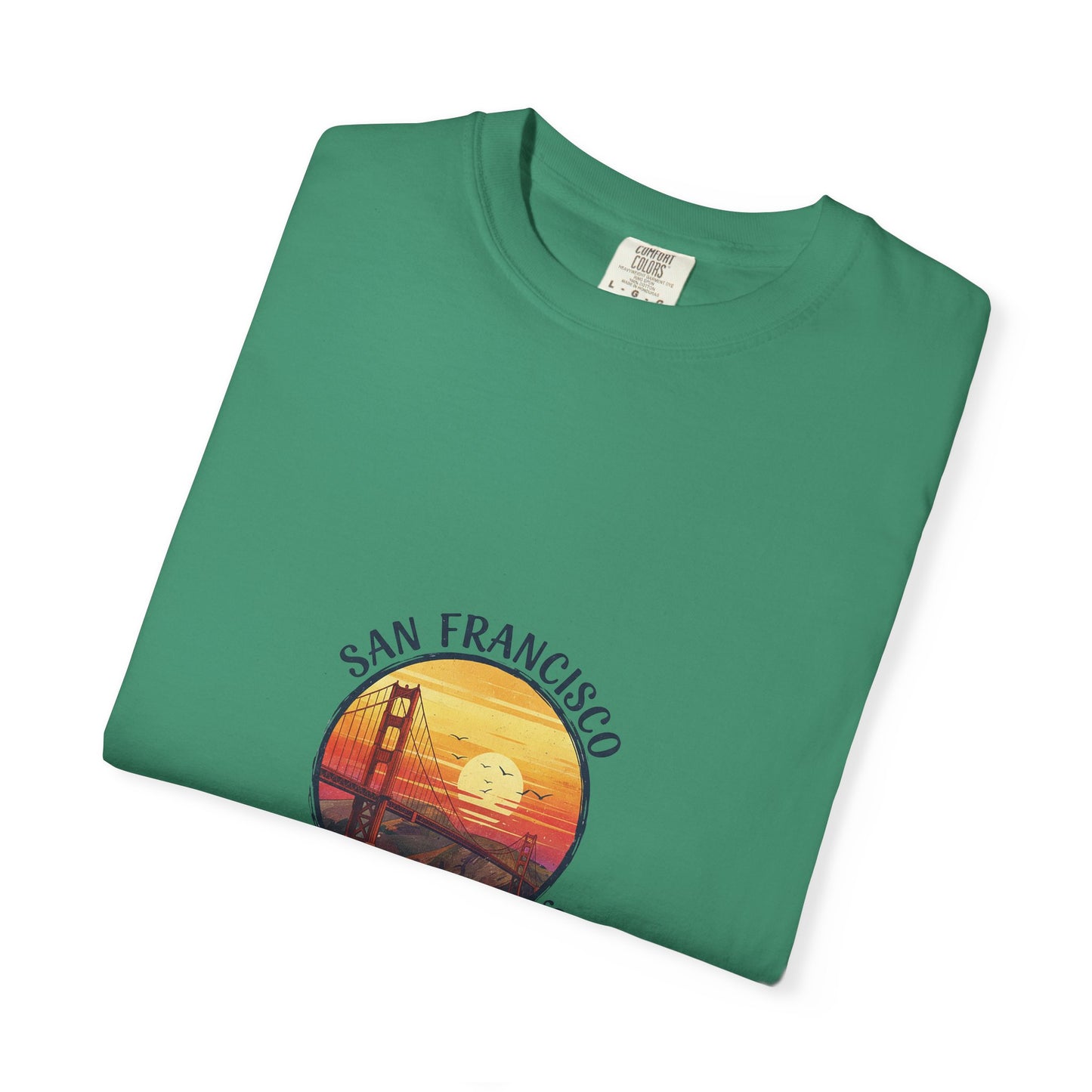 Golden Gate Views Unisex T-Shirt - Casual Summer Tee, San Francisco Souvenir, Travel Gift