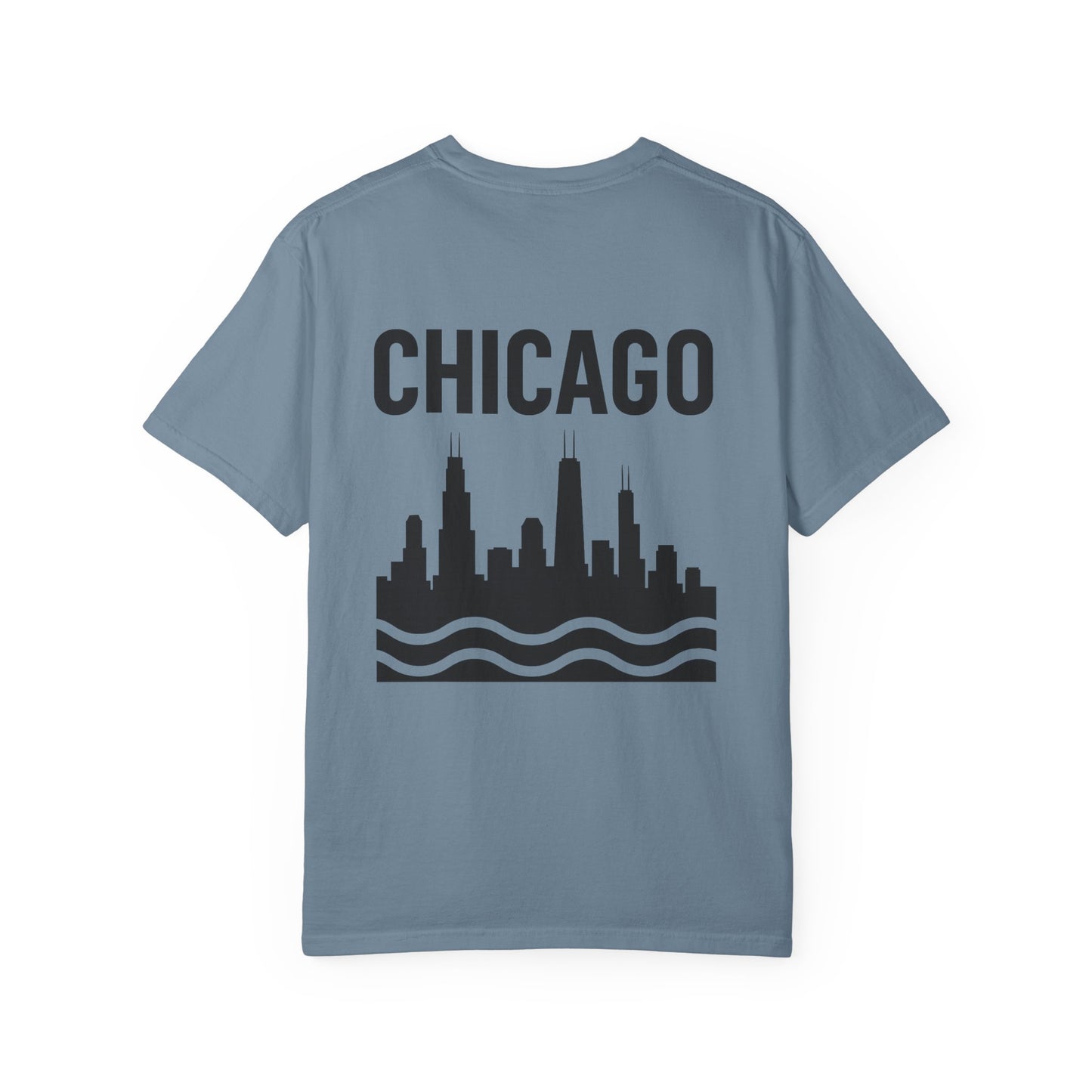 Chicago Skyline Unisex T-Shirt | Casual Citywear, Gift for Chicago Lovers, Travel Souvenir