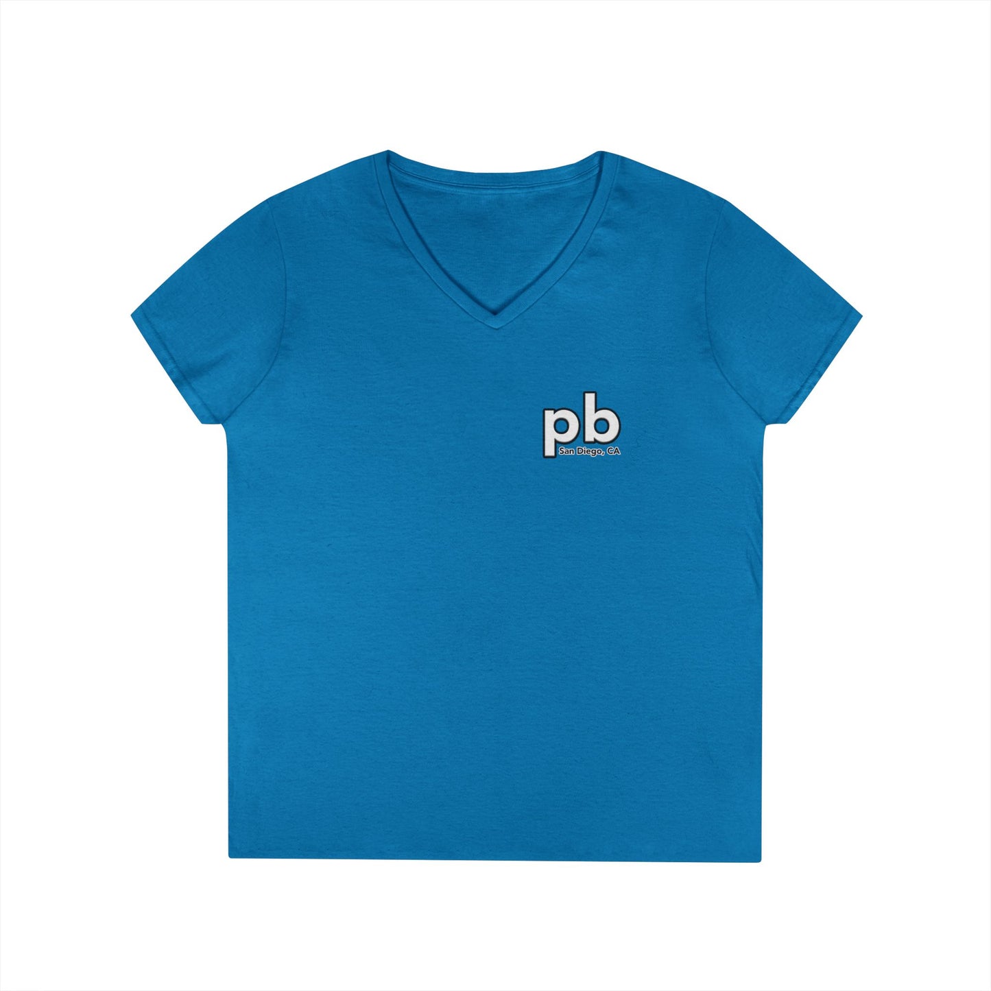 PB San Diego California v neck tshirts