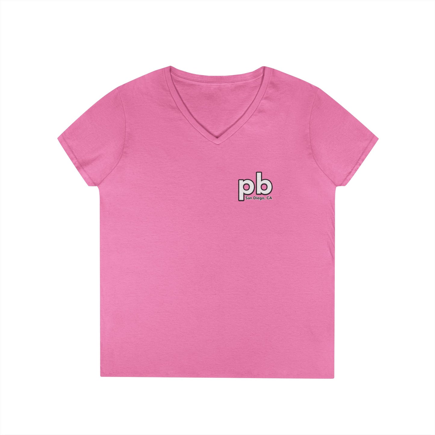 PB San Diego California v neck tshirts