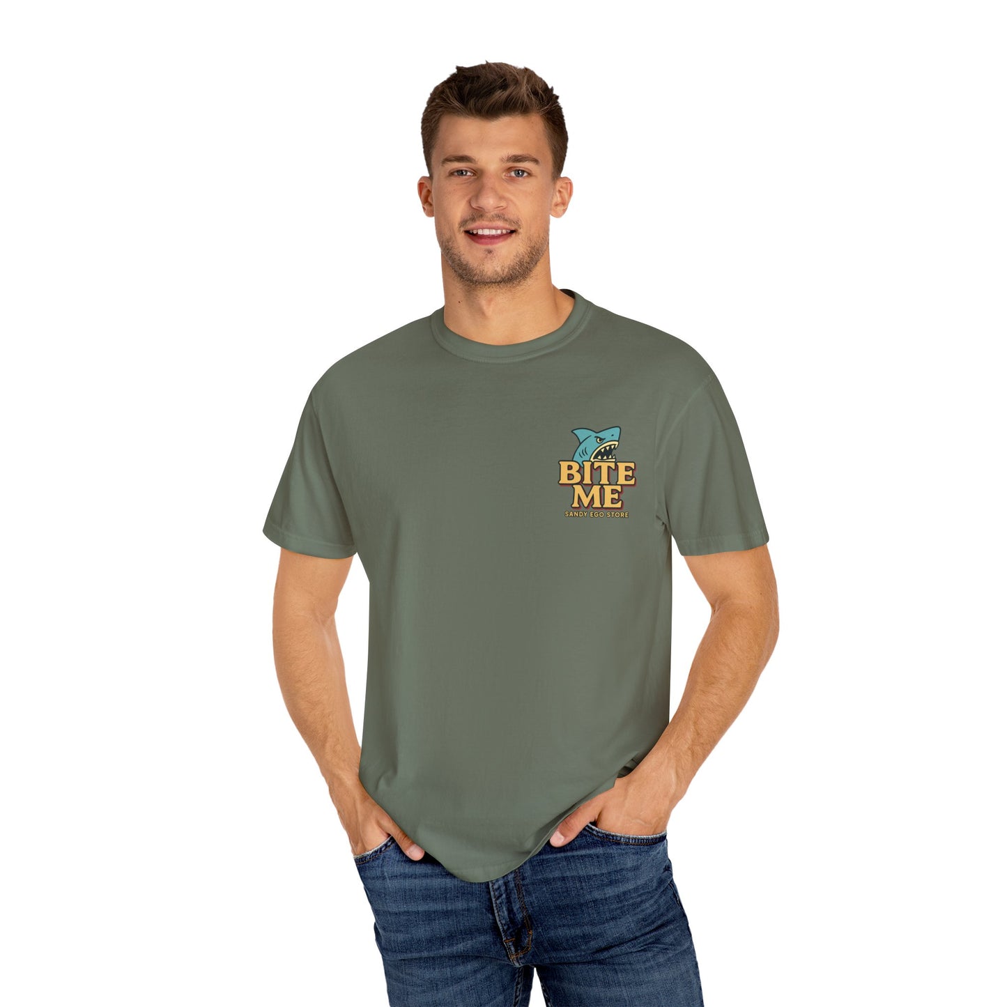 Bite me Charming Shark Graphic Tee