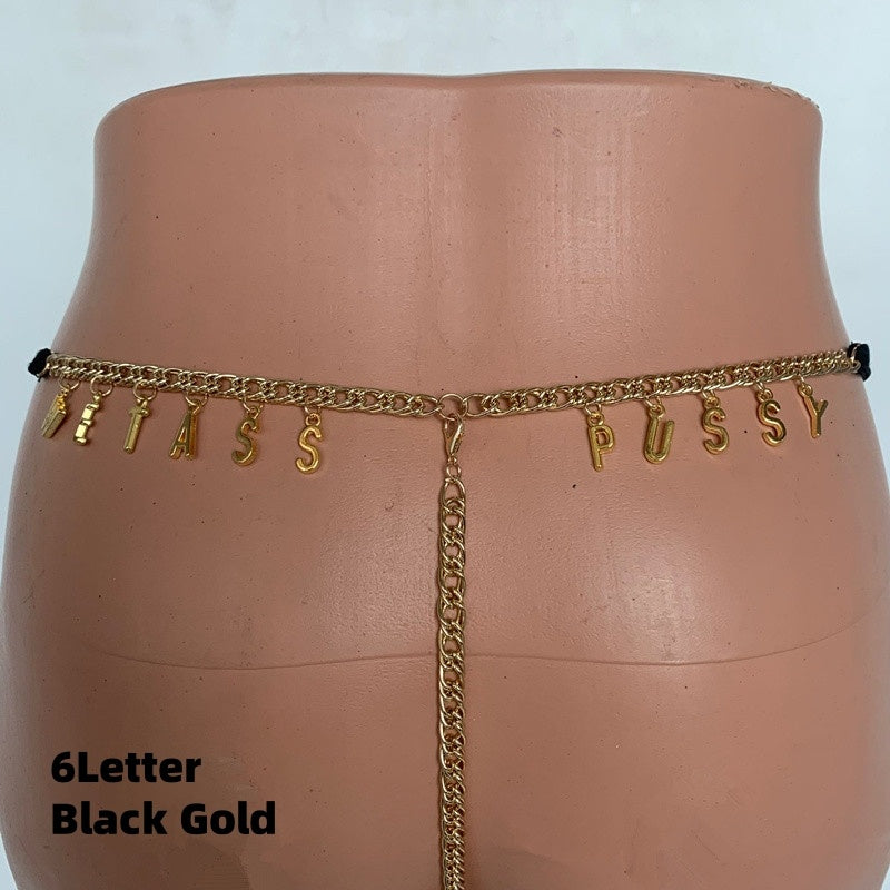 Sexy Women custom words on thong