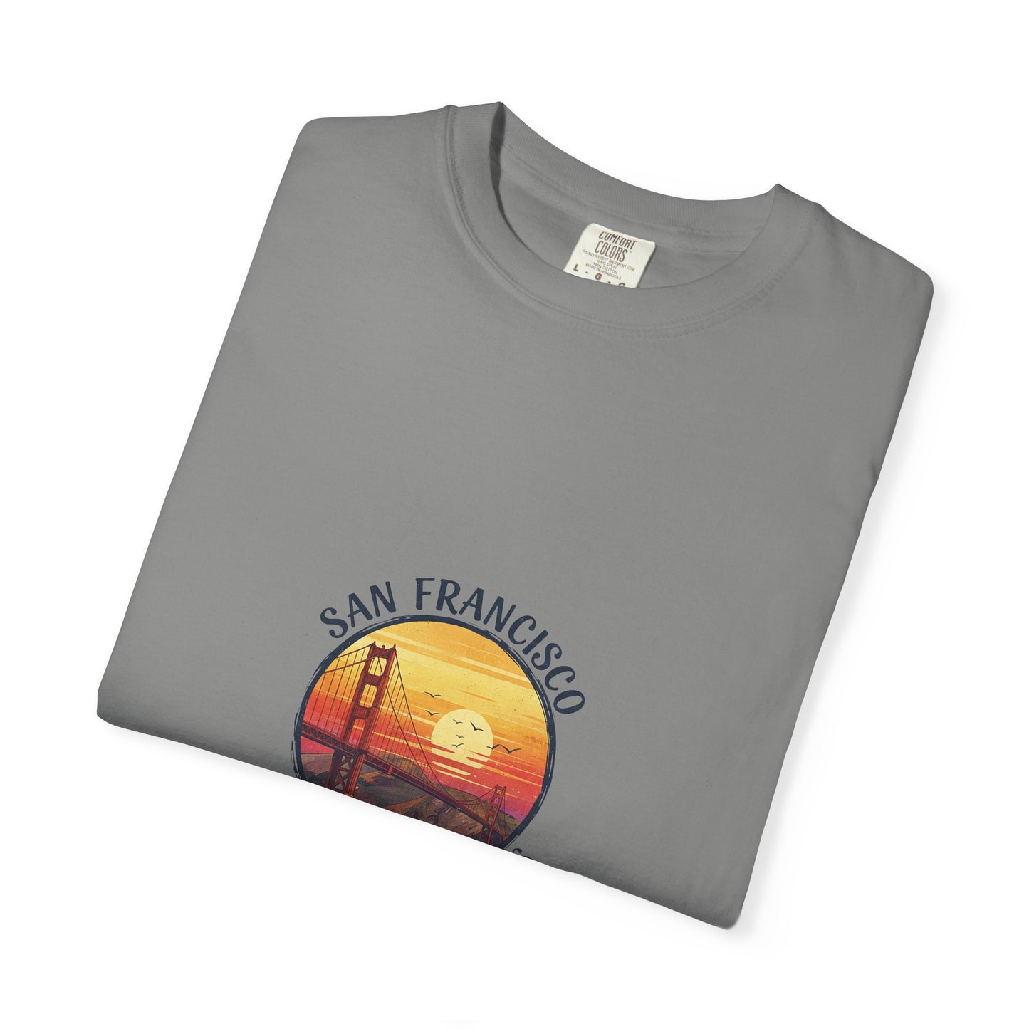Golden Gate Views Unisex T-Shirt - Casual Summer Tee, San Francisco Souvenir, Travel Gift