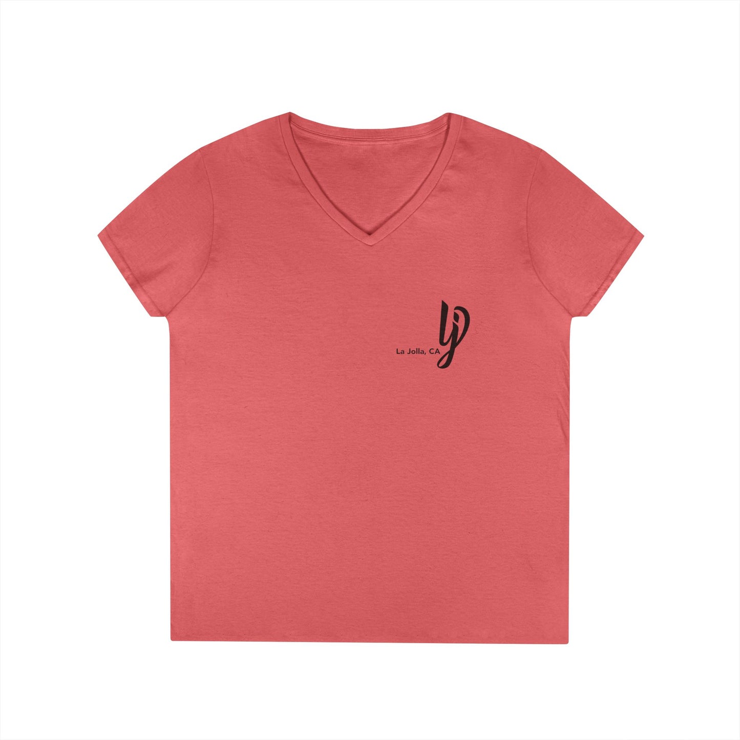lj San Diego California v neck tshirts