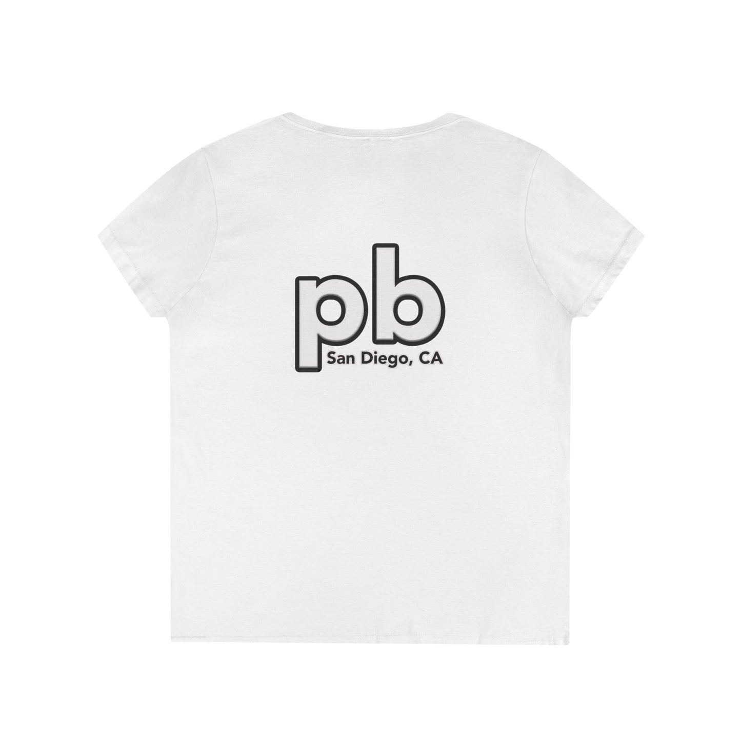 PB San Diego California v neck tshirts