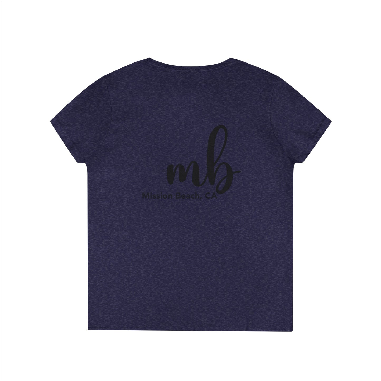 MB San Diego California v neck tshirts