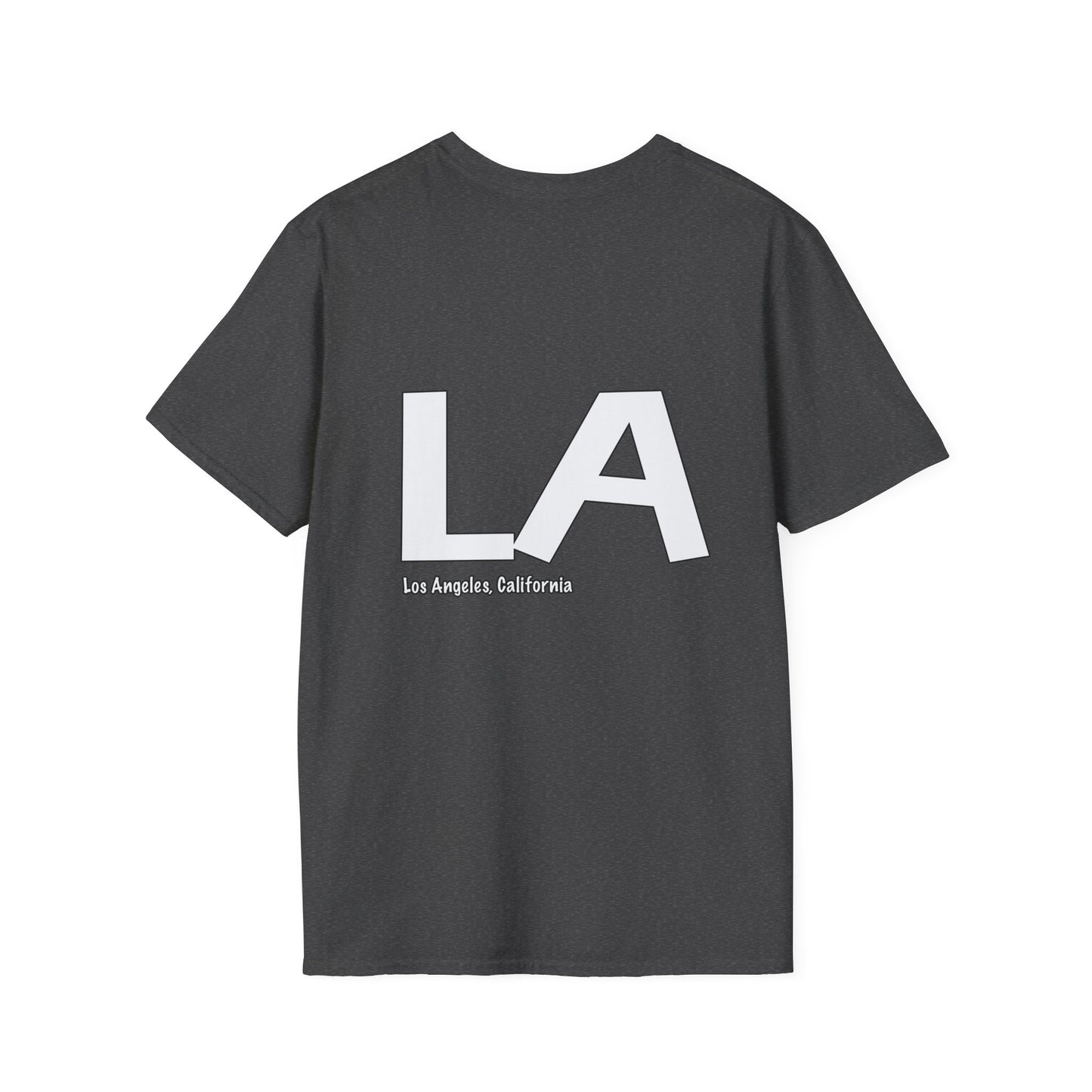 LA California Graphic Softstyle T-Shirt - Casual Streetwear, Urban Apparel