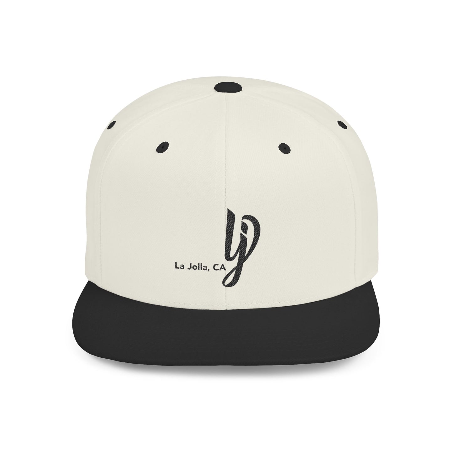 LJ san diego ca Stylish Flat Bill Snapback Cap,
