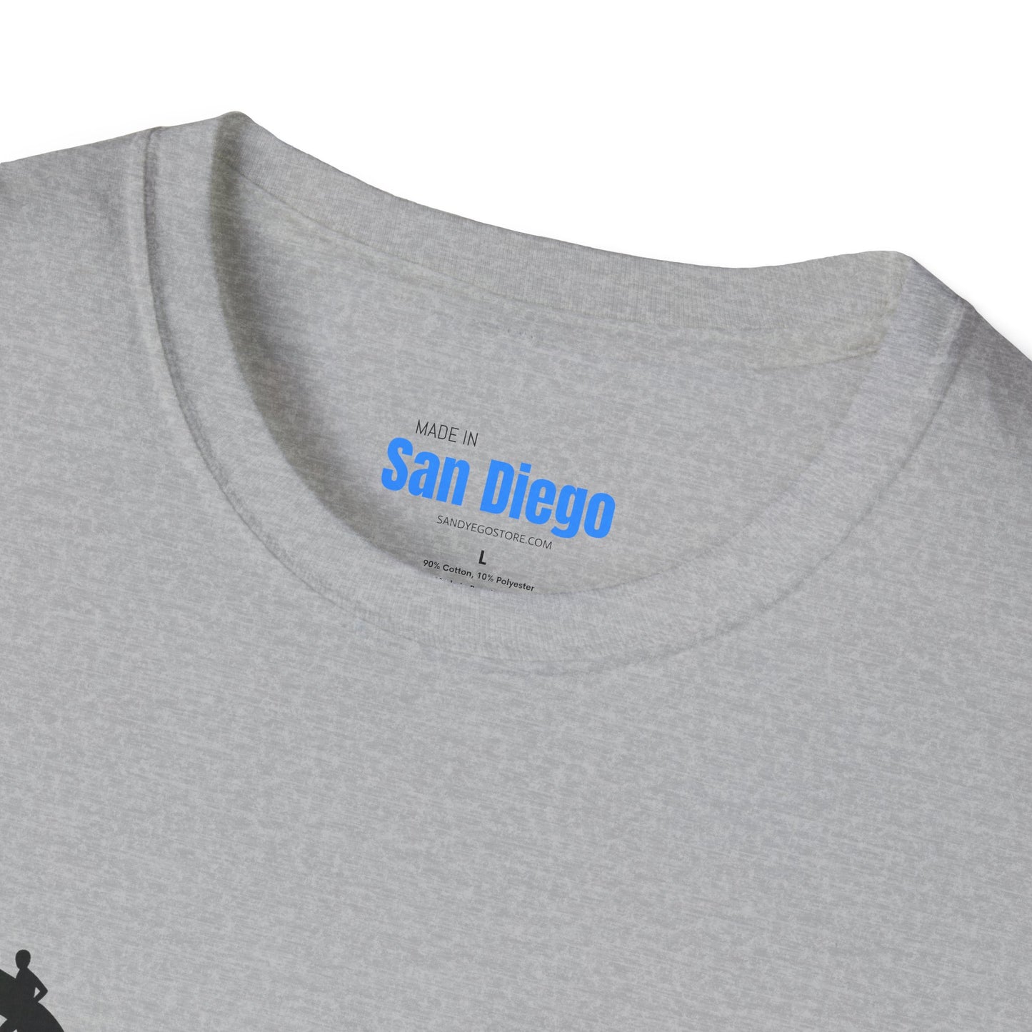 Surfing Silhouette Unisex T-Shirt, Beach Lover Gift, Casual Summer Wear, Stylish Tee