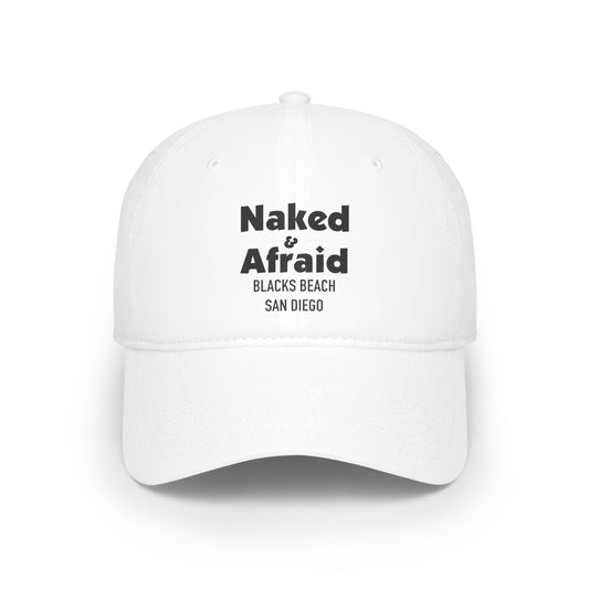 Naked & Afraid Low Profile Baseball Cap | Adventure Hat, Outdoor Gear, Travel Accessory, Gift for Outdoorsy Friends, Casual Fashion