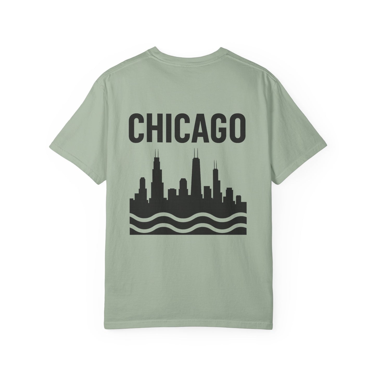 Chicago Skyline Unisex T-Shirt | Casual Citywear, Gift for Chicago Lovers, Travel Souvenir