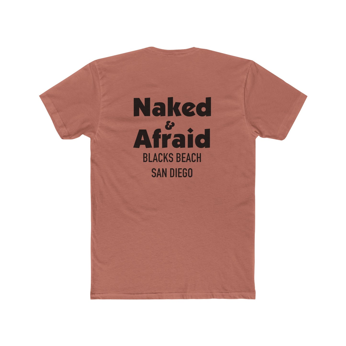NAKED AND AFRAID BLACKS BEAACH Unisex Graphic Tee, Perfect for Beach Lovers, Summer Fun