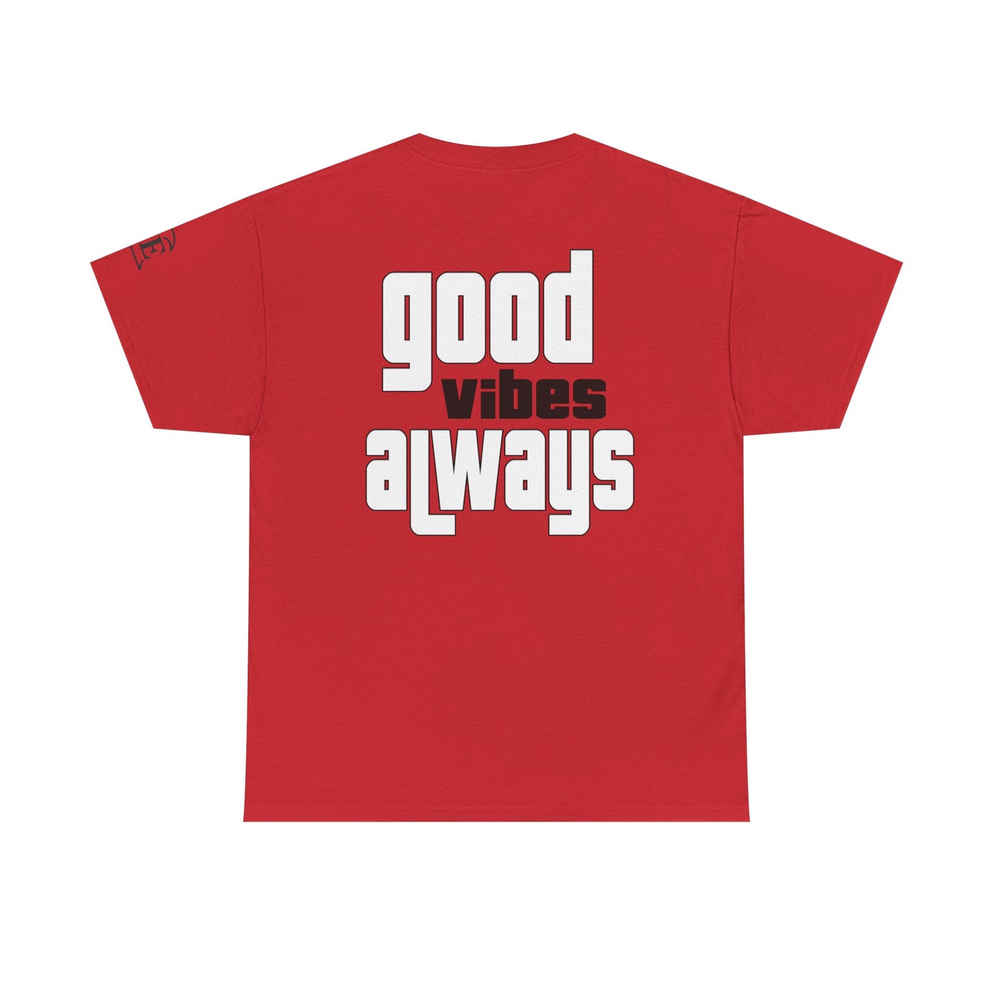 Good Vibes Unisex Heavy Cotton Tee, Casual T-Shirt, Graphic Tee
