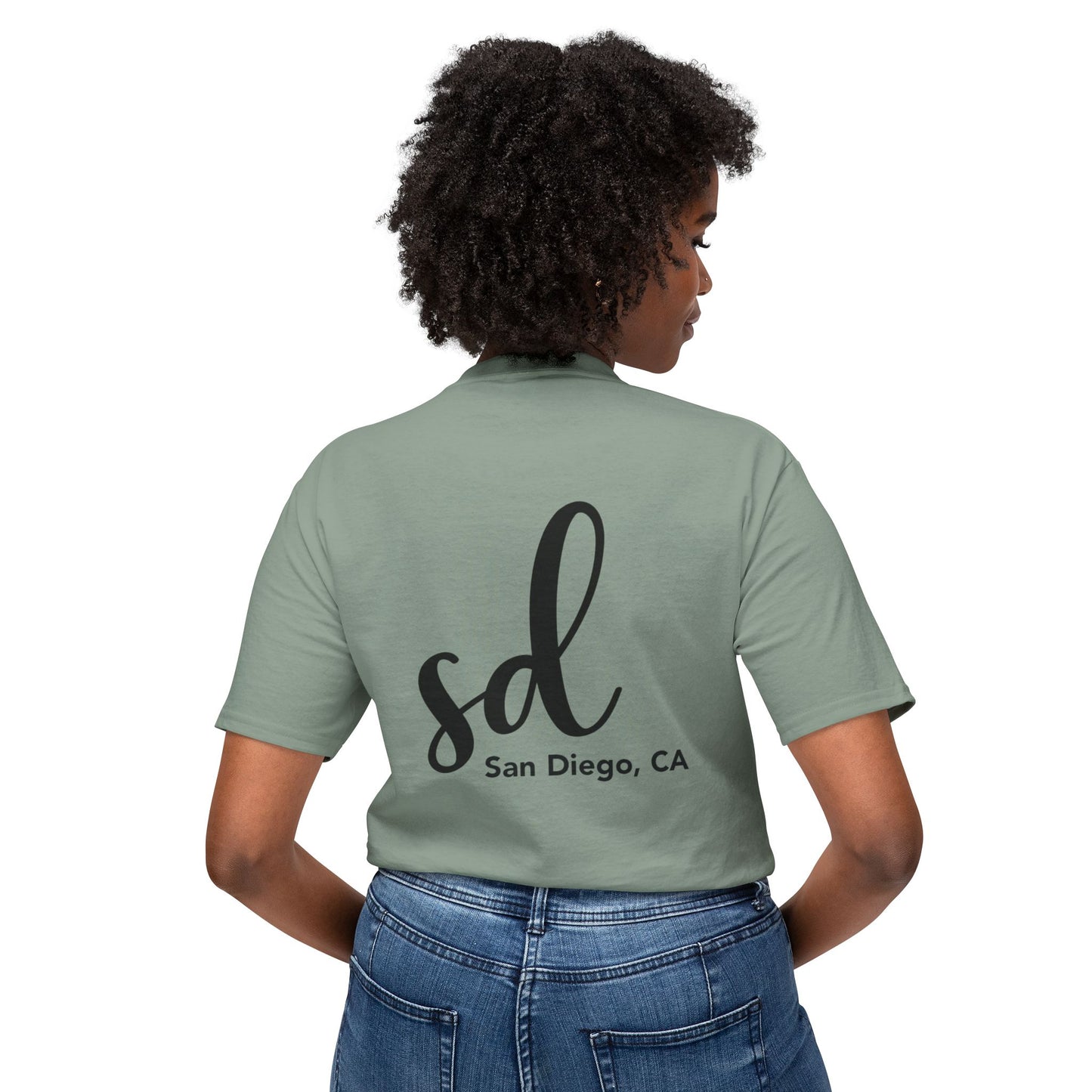 SD San Diego CA t shirt